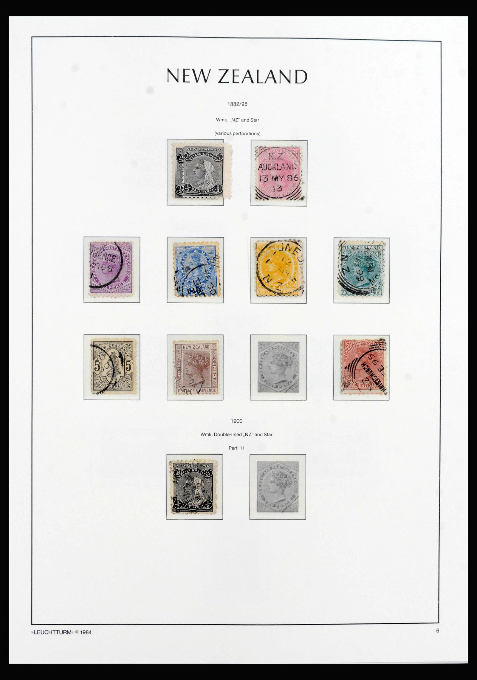 39183 0003 - Stamp collection 39183 New Zealand 1864-2016.