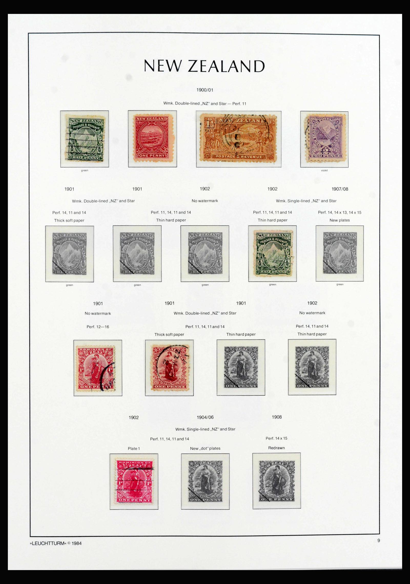 39183 0006 - Stamp collection 39183 New Zealand 1864-2016.