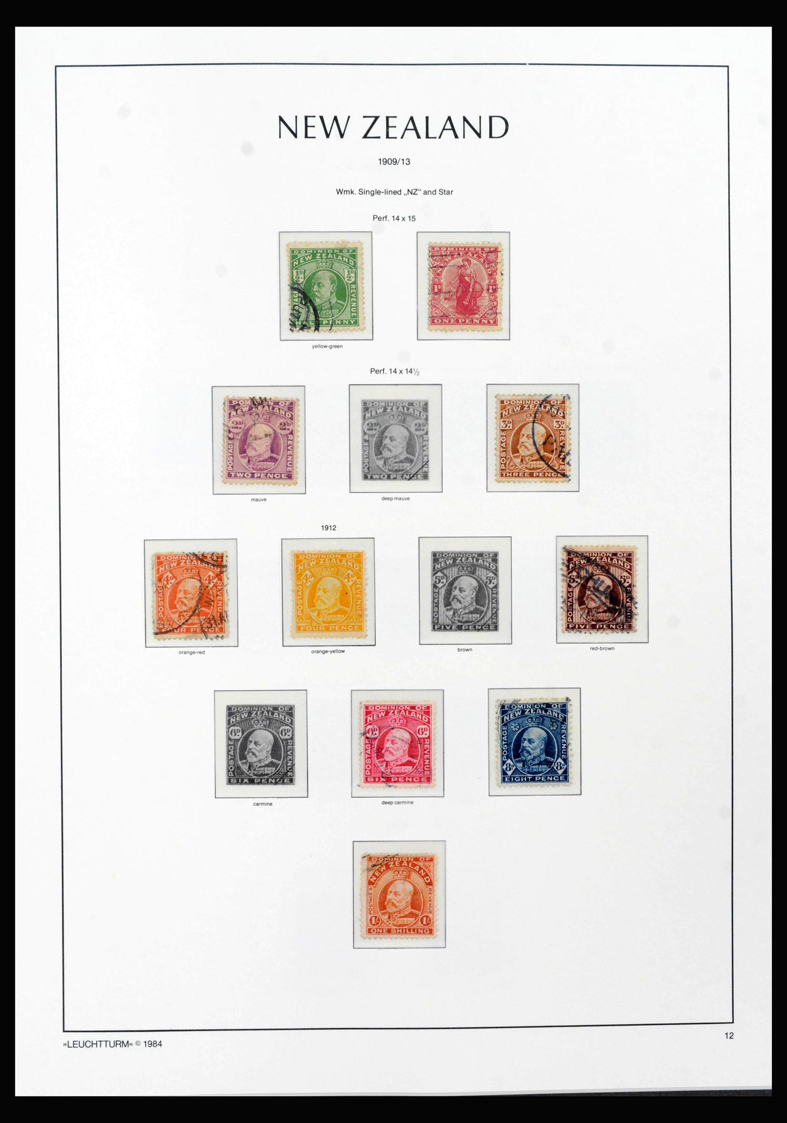 39183 0008 - Stamp collection 39183 New Zealand 1864-2016.