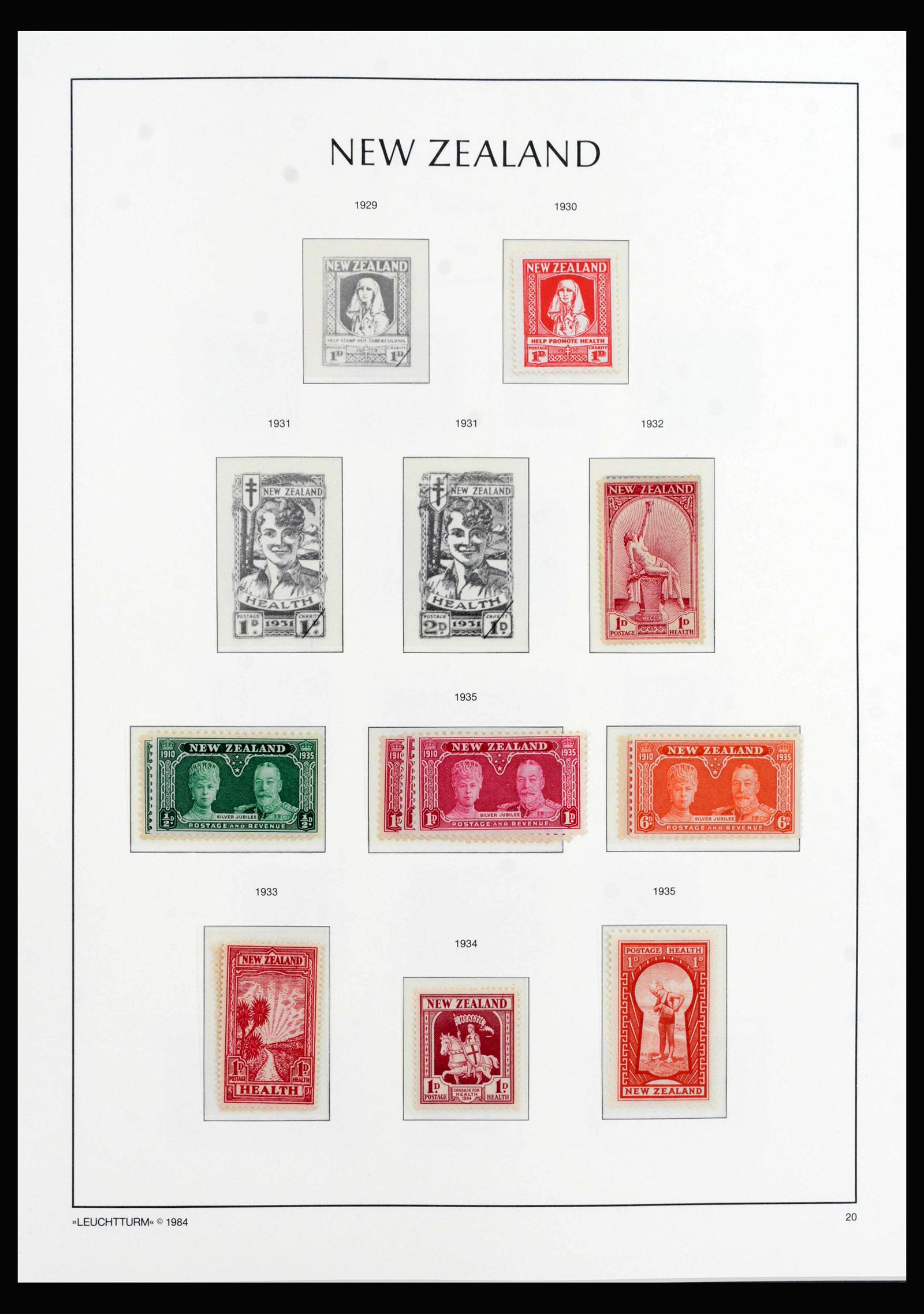 39183 0014 - Stamp collection 39183 New Zealand 1864-2016.