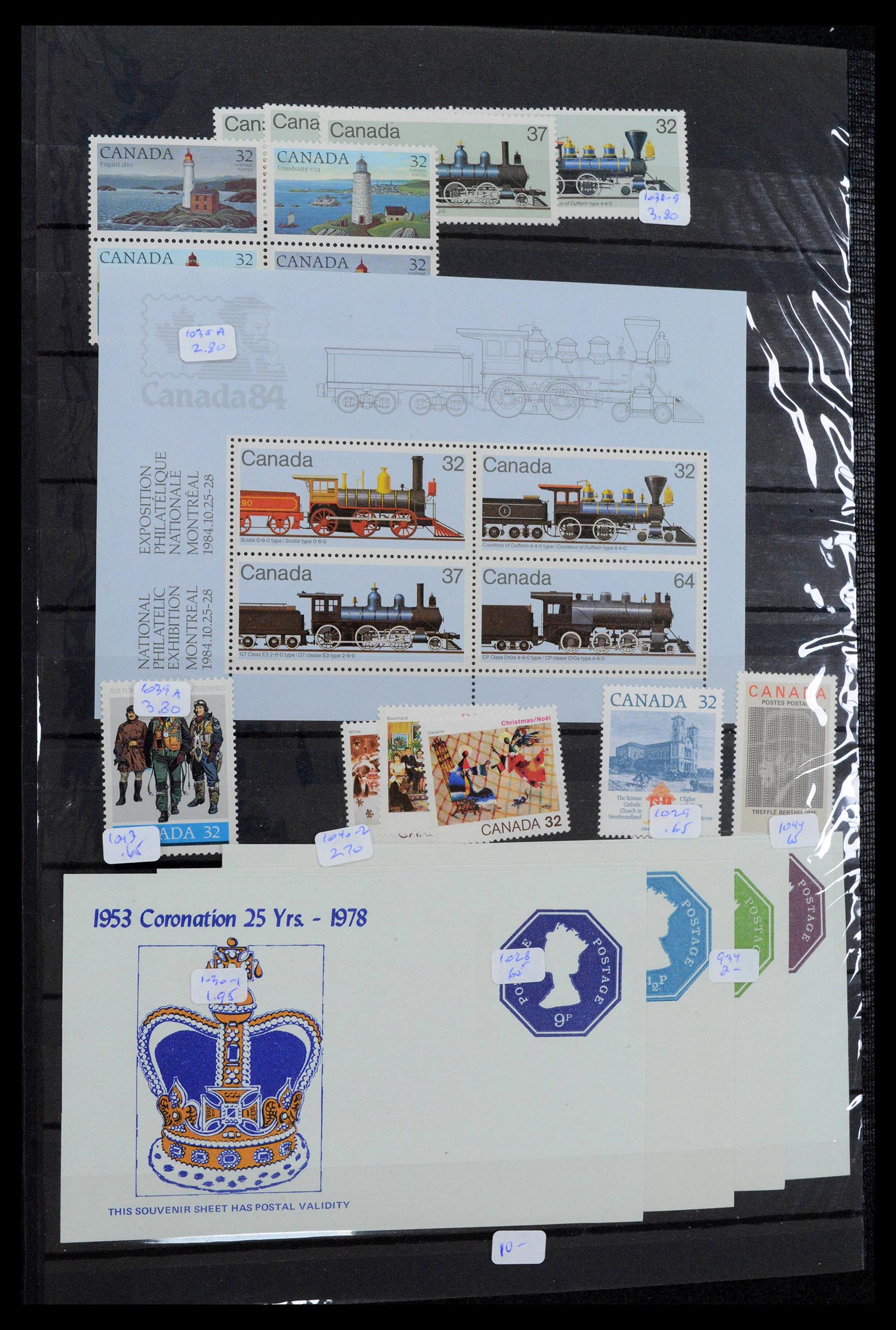 39184 0064 - Postzegelverzameling 39184 Engeland en koloniën 1950-2010.