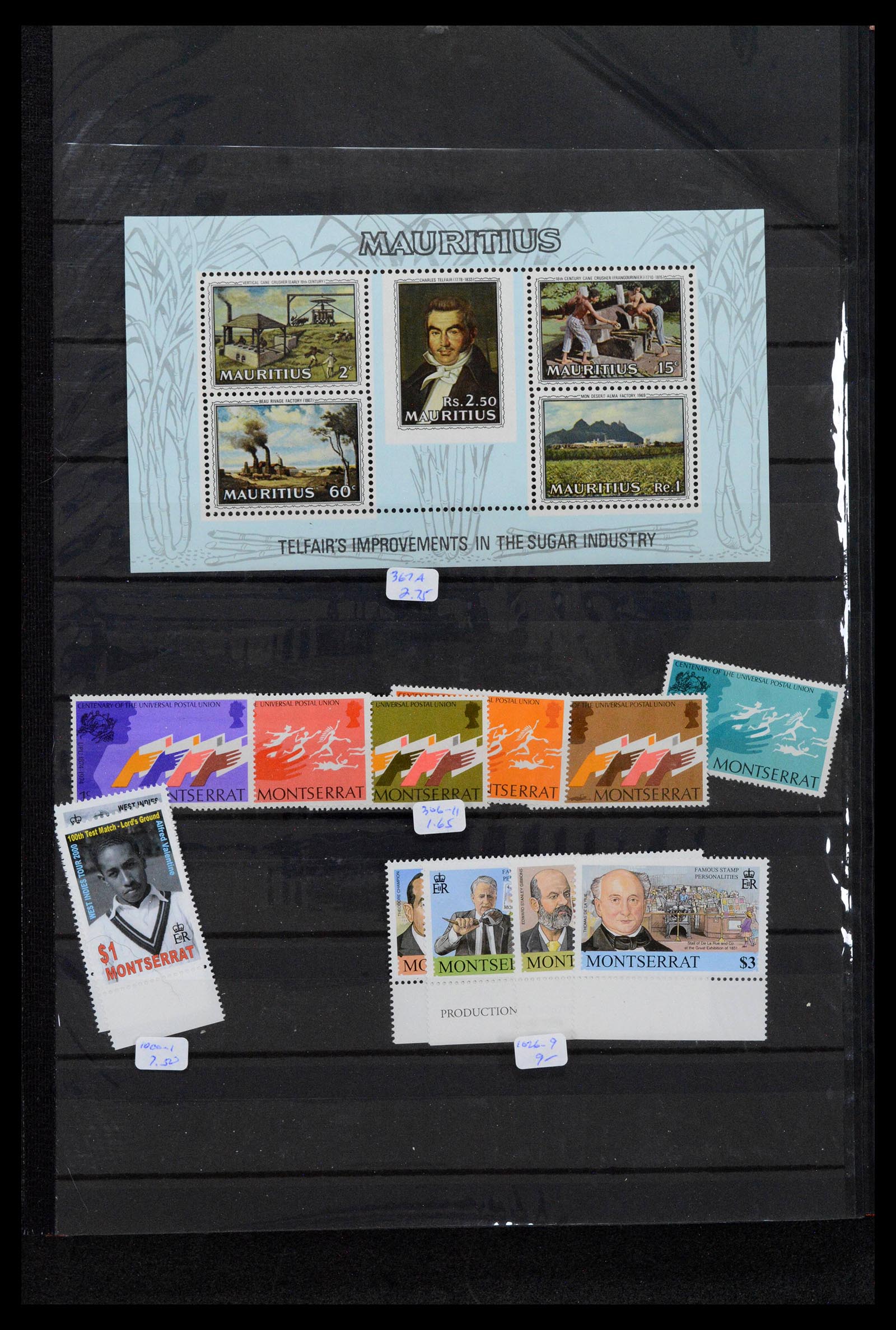 39184 0067 - Postzegelverzameling 39184 Engeland en koloniën 1950-2010.