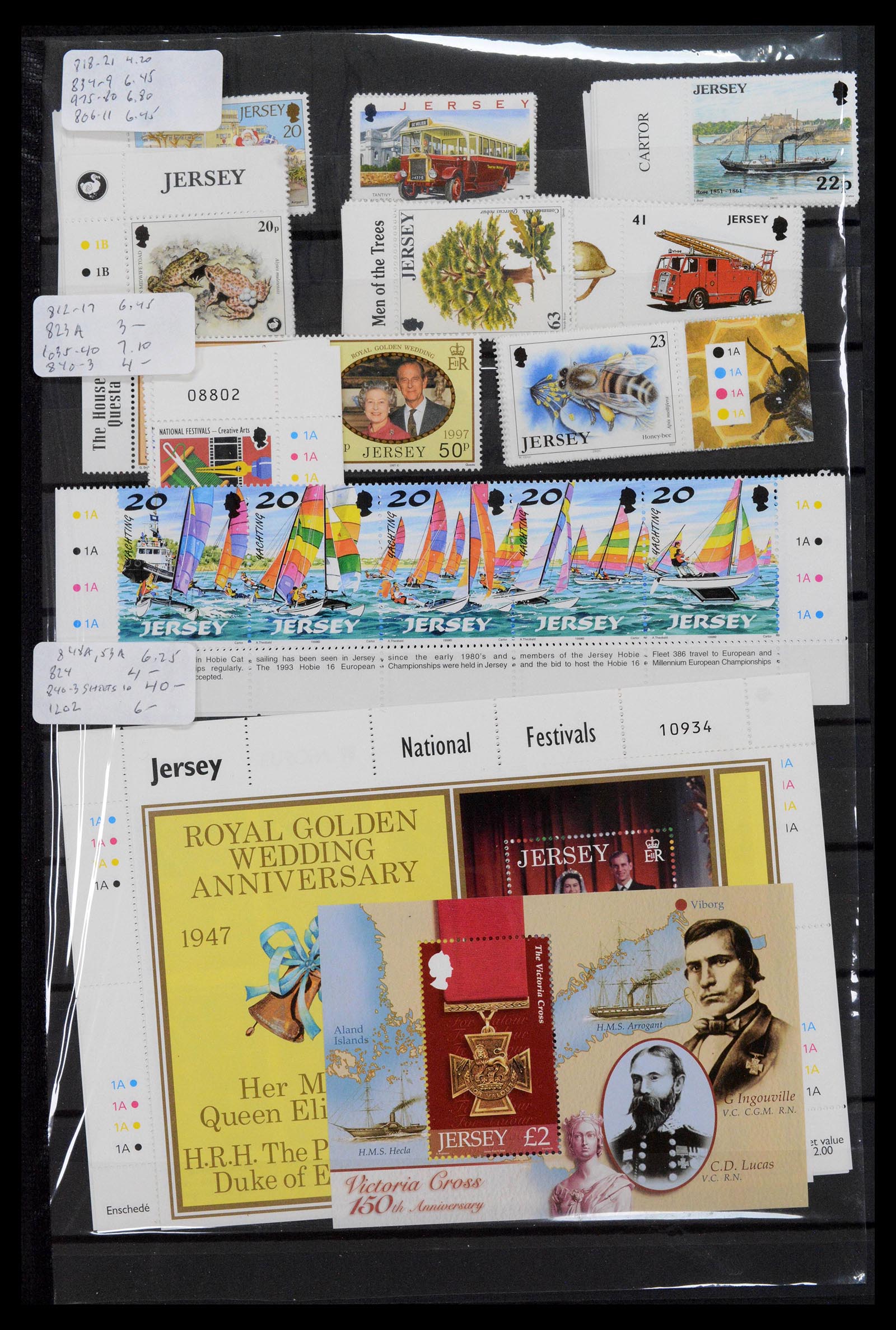 39184 0072 - Postzegelverzameling 39184 Engeland en koloniën 1950-2010.