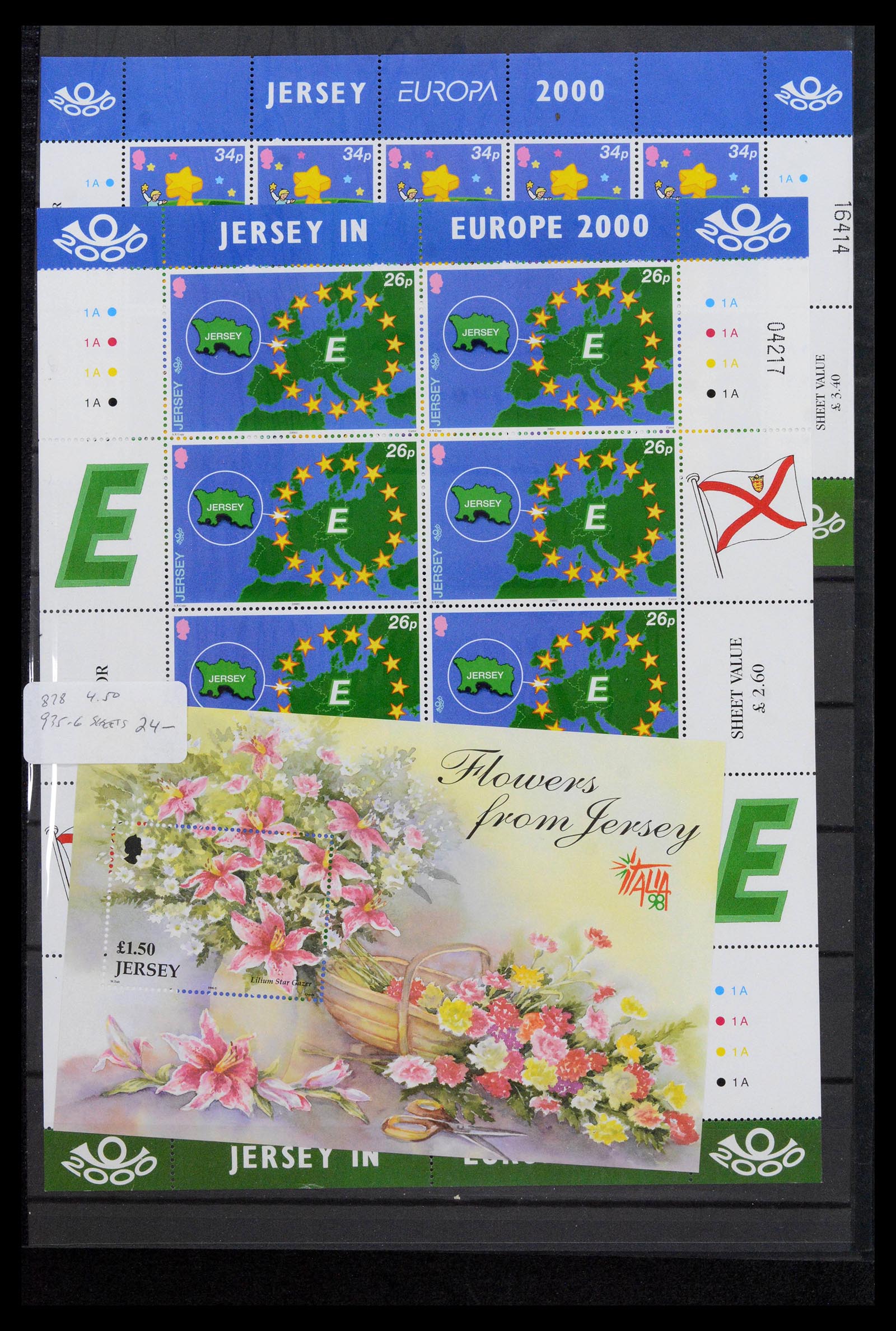 39184 0074 - Postzegelverzameling 39184 Engeland en koloniën 1950-2010.