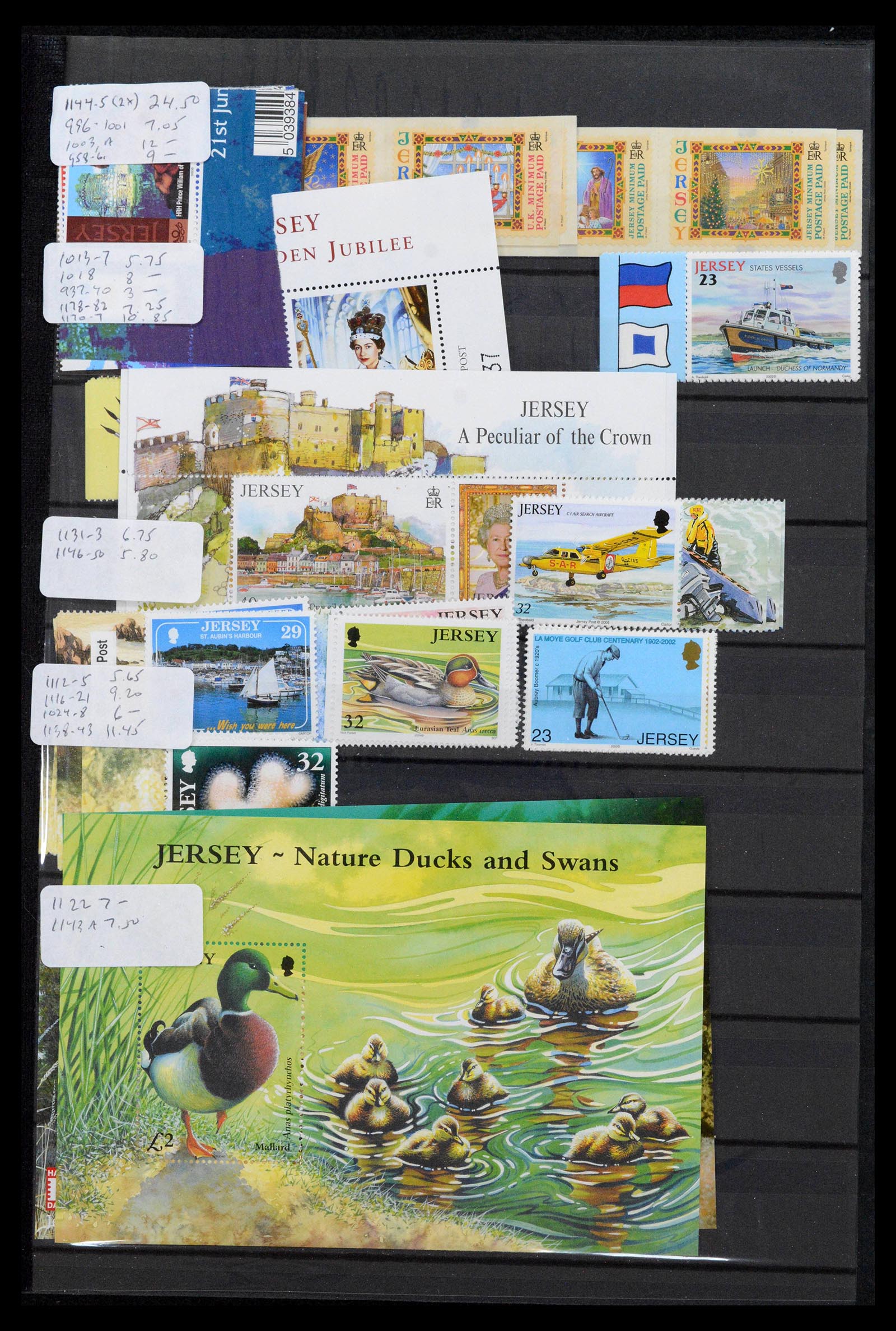 39184 0076 - Postzegelverzameling 39184 Engeland en koloniën 1950-2010.