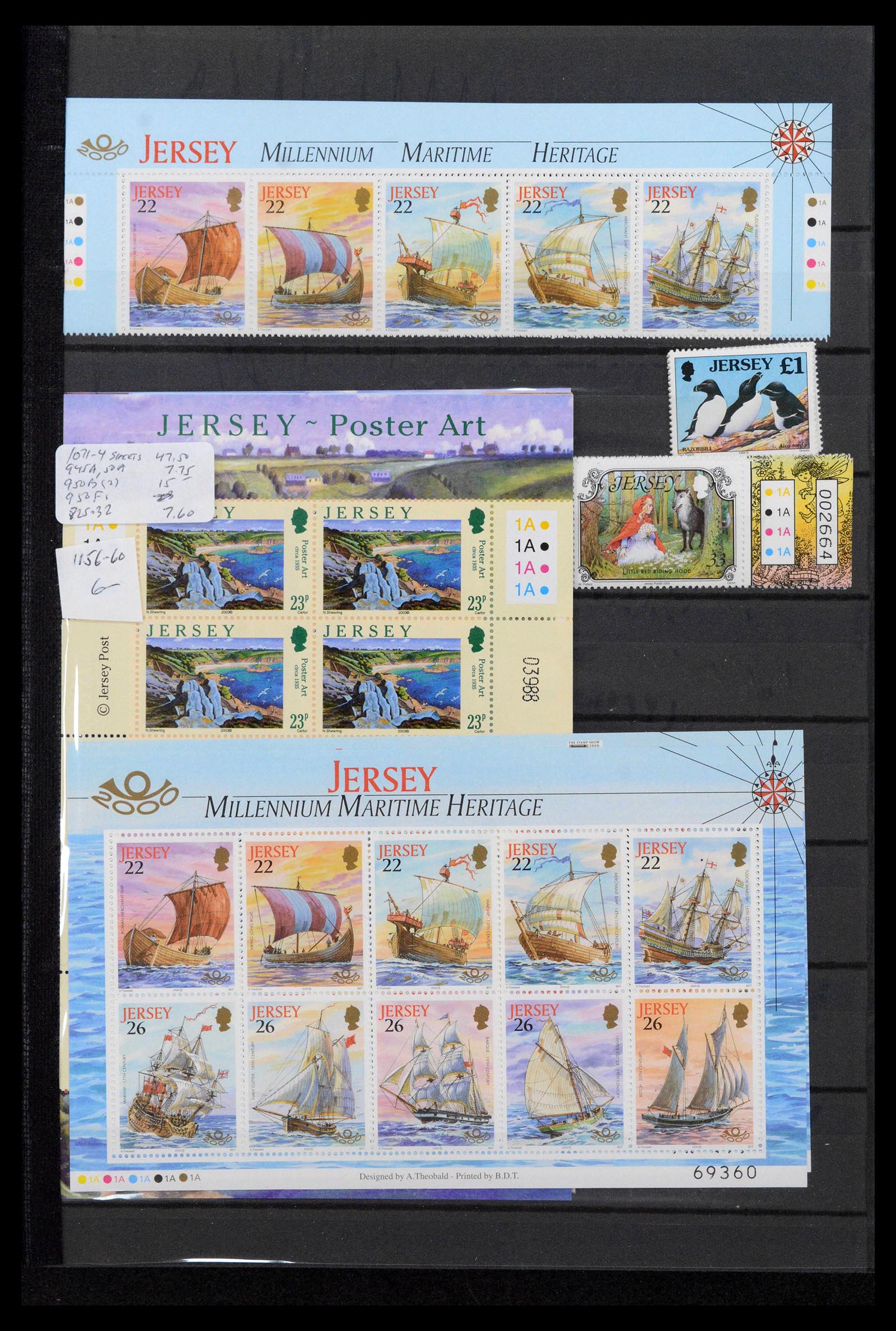 39184 0080 - Postzegelverzameling 39184 Engeland en koloniën 1950-2010.