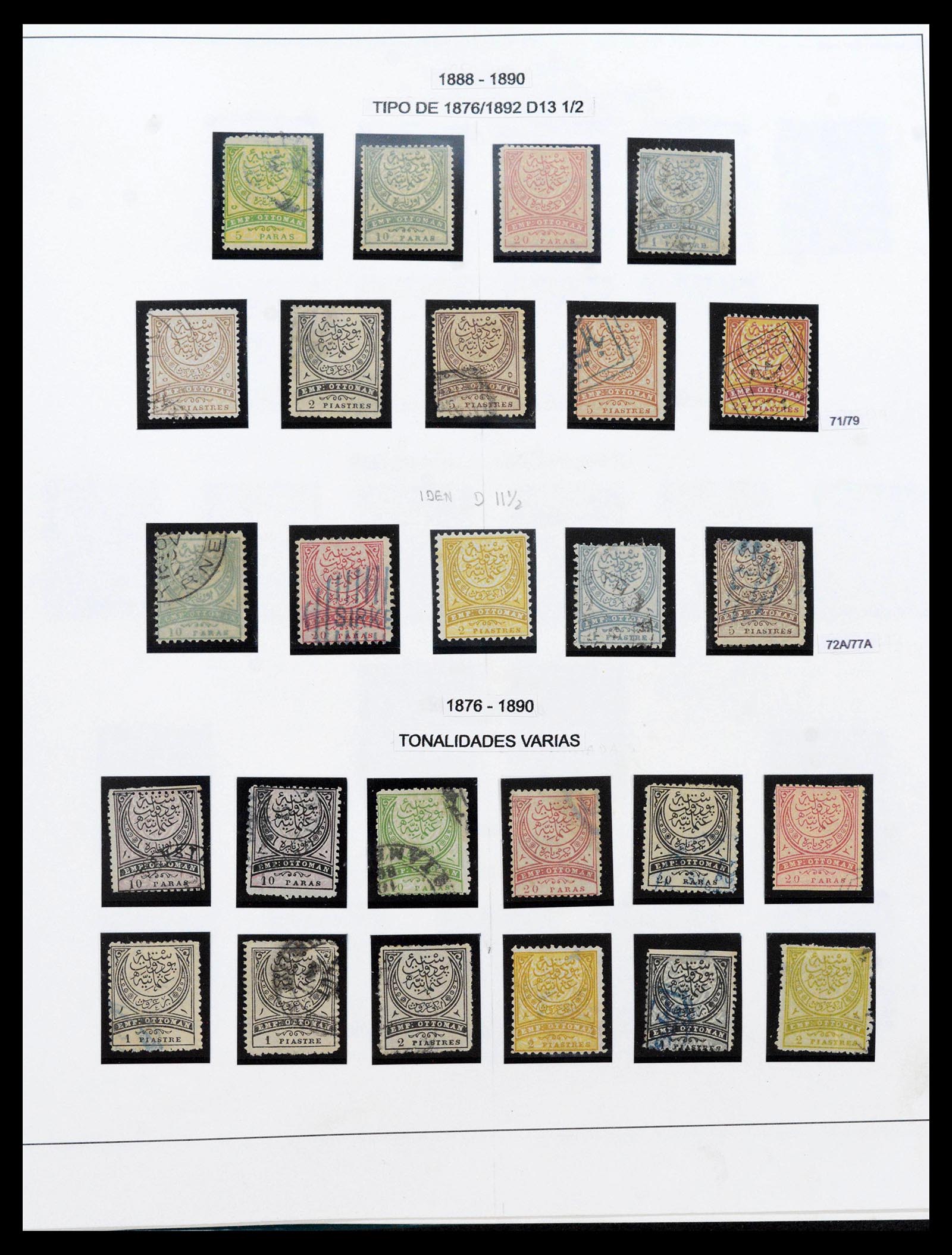 39185 0005 - Stamp collection 39185 Turkey 1863-2011.