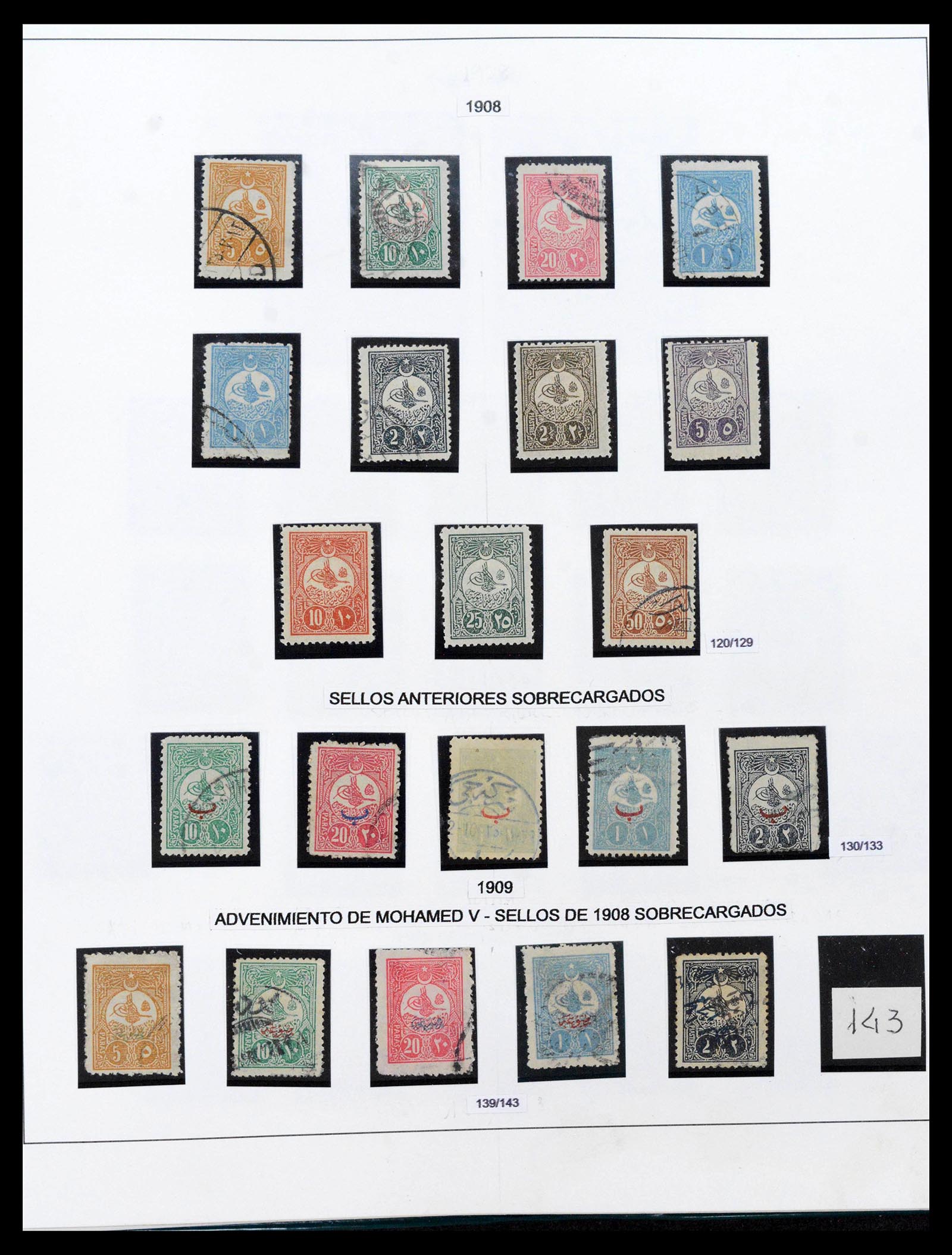 39185 0008 - Stamp collection 39185 Turkey 1863-2011.