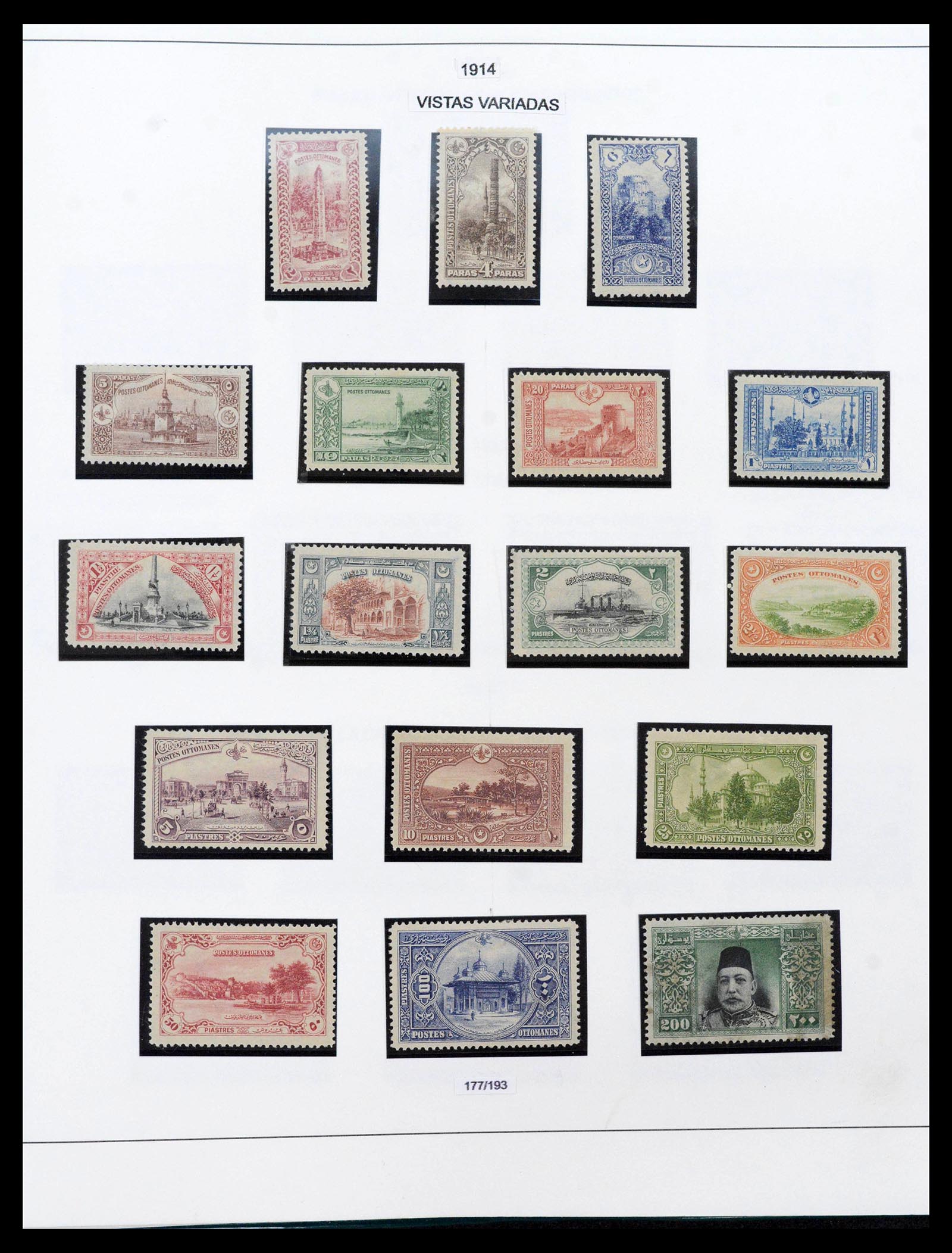 39185 0011 - Stamp collection 39185 Turkey 1863-2011.