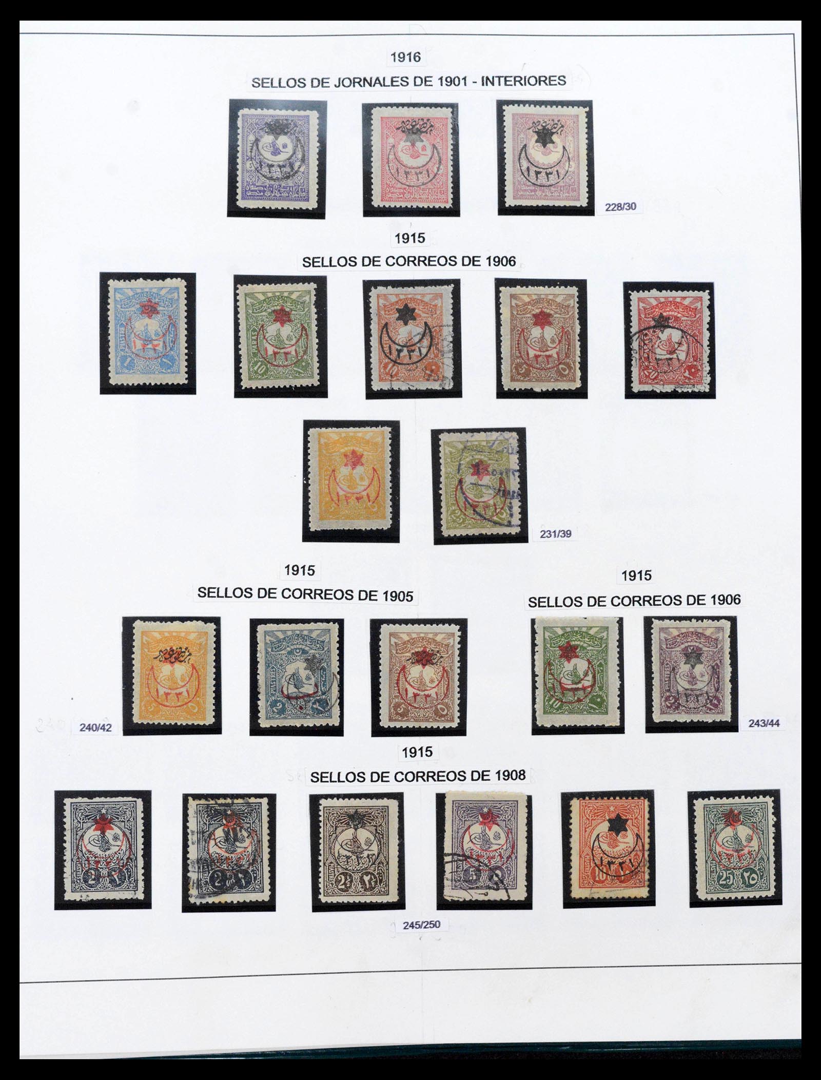 39185 0014 - Stamp collection 39185 Turkey 1863-2011.