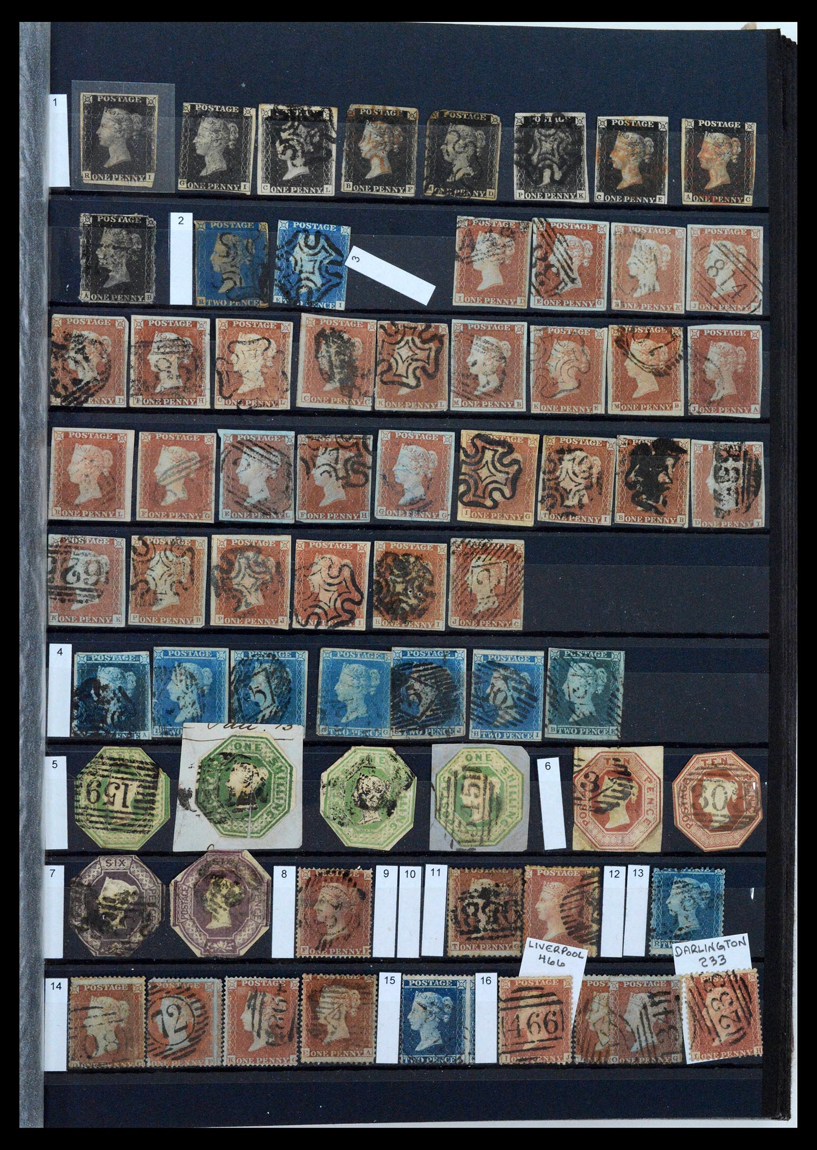 39195 0001 - Postzegelverzameling 39195 Engeland 1840-2023!