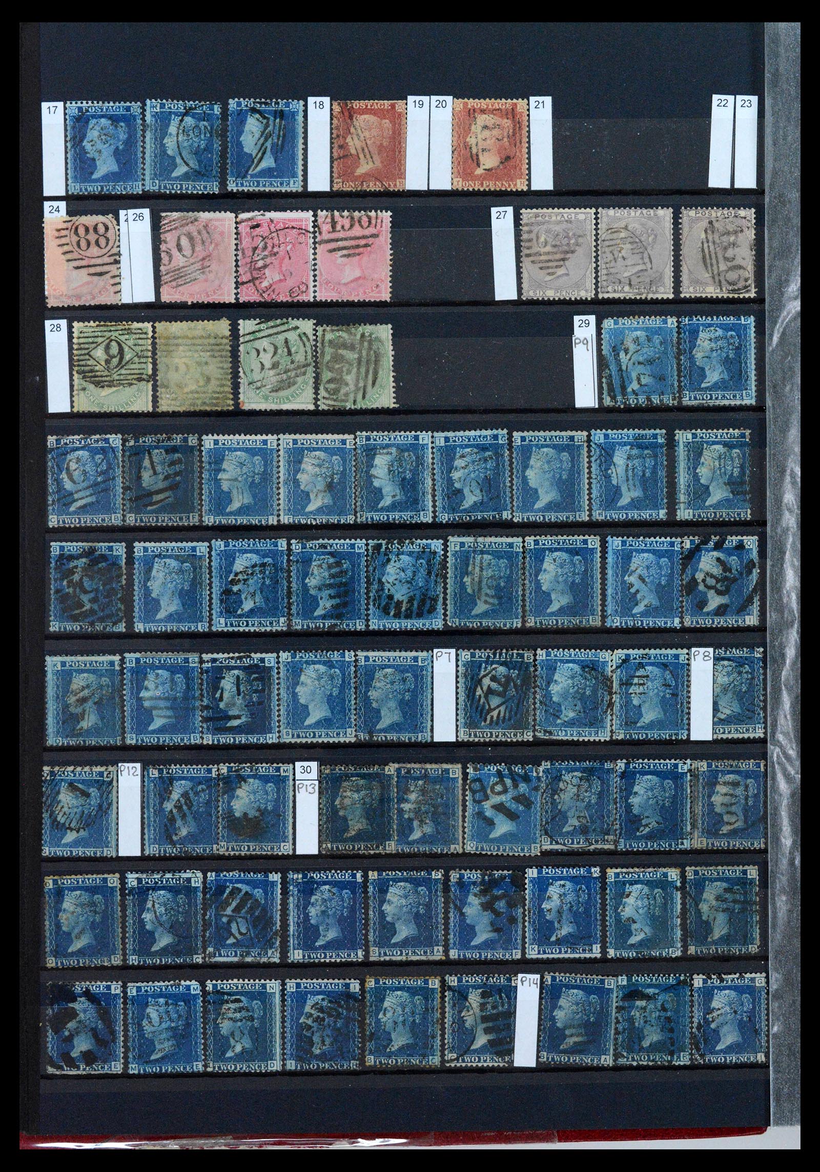 39195 0002 - Postzegelverzameling 39195 Engeland 1840-2023!