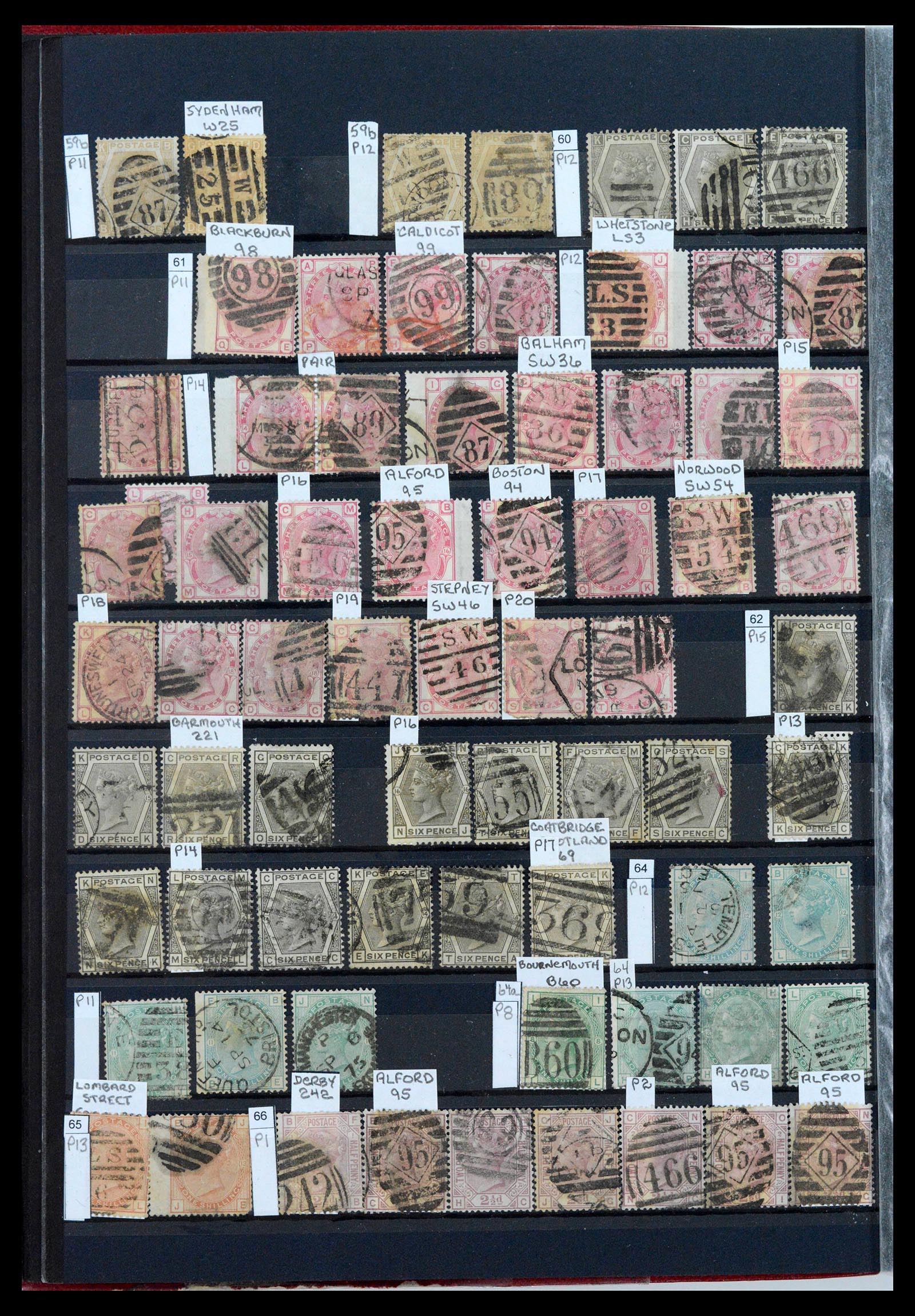 39195 0006 - Postzegelverzameling 39195 Engeland 1840-2023!