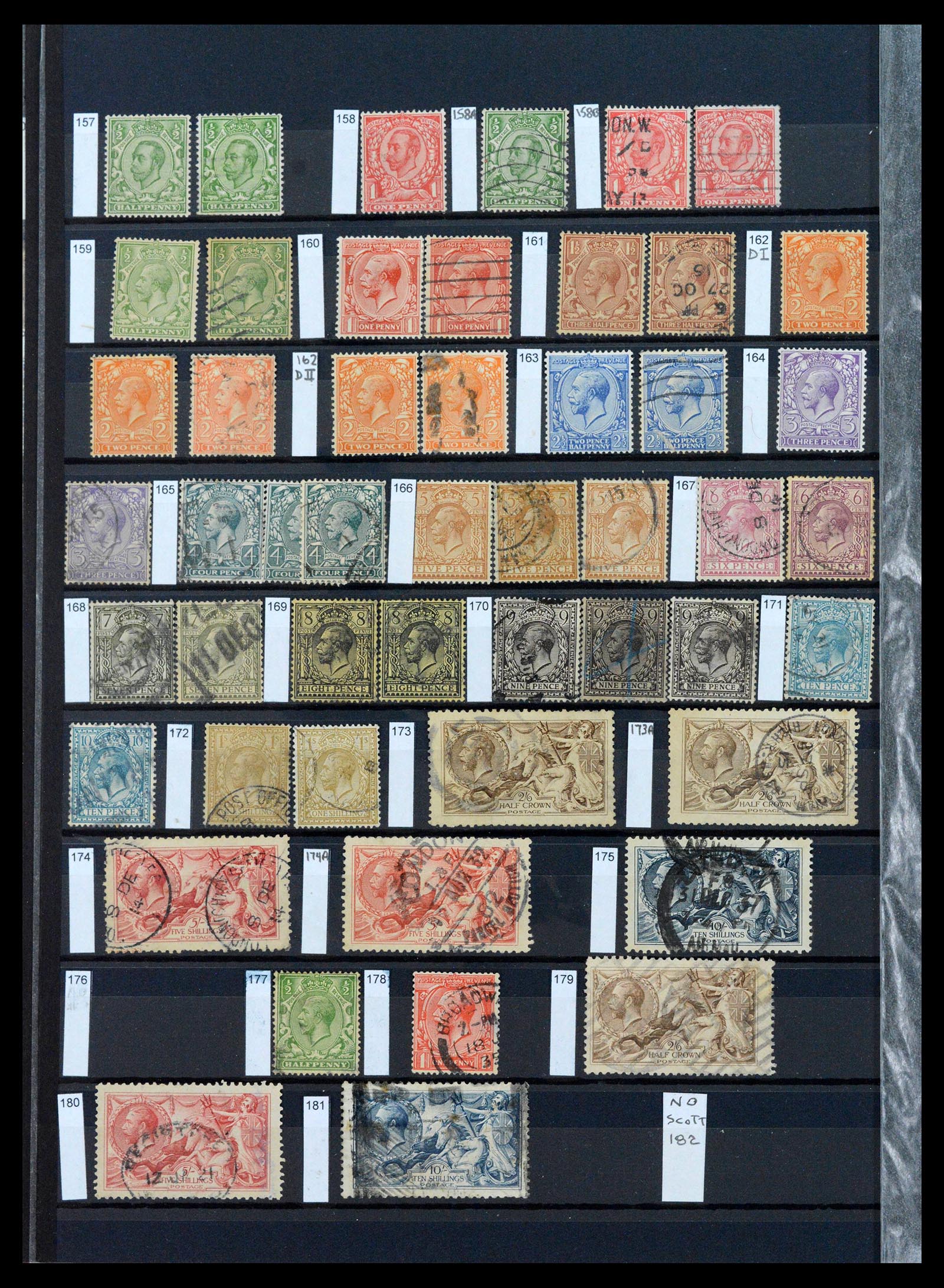 39195 0012 - Postzegelverzameling 39195 Engeland 1840-2023!