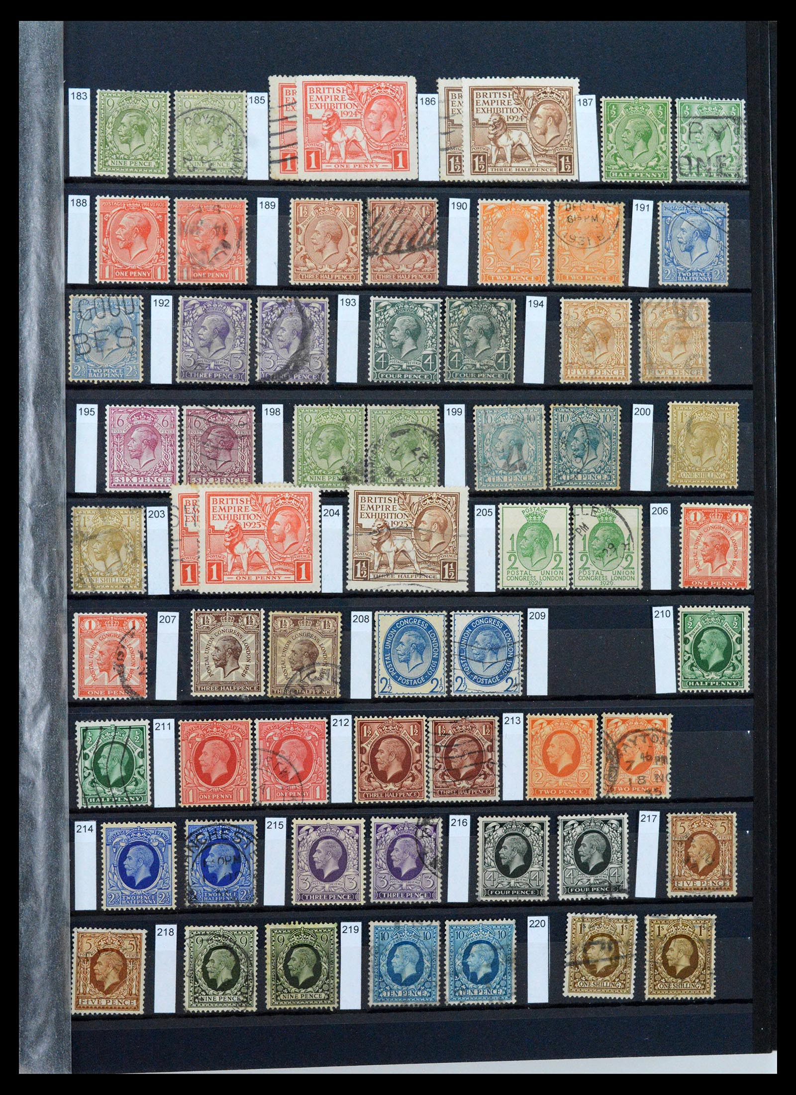 39195 0013 - Postzegelverzameling 39195 Engeland 1840-2023!