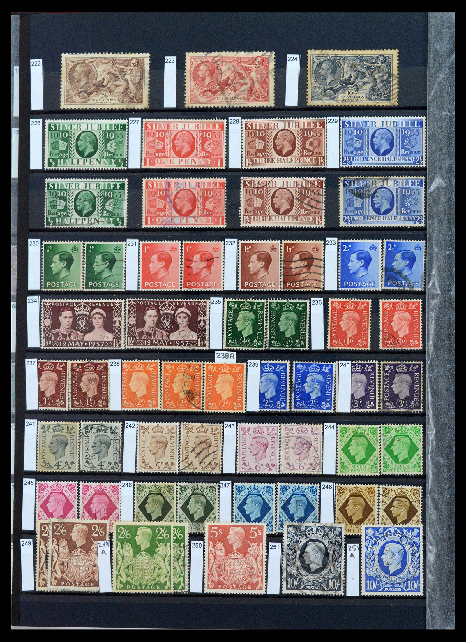 39195 0014 - Postzegelverzameling 39195 Engeland 1840-2023!