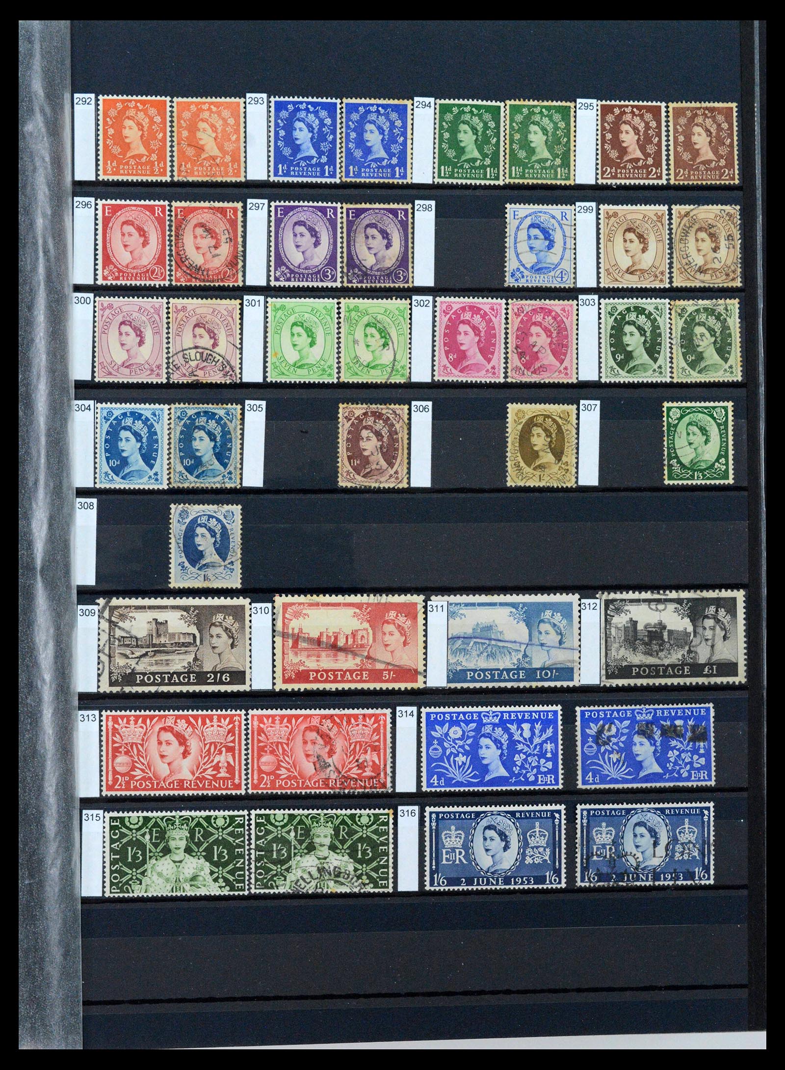 39195 0017 - Postzegelverzameling 39195 Engeland 1840-2023!