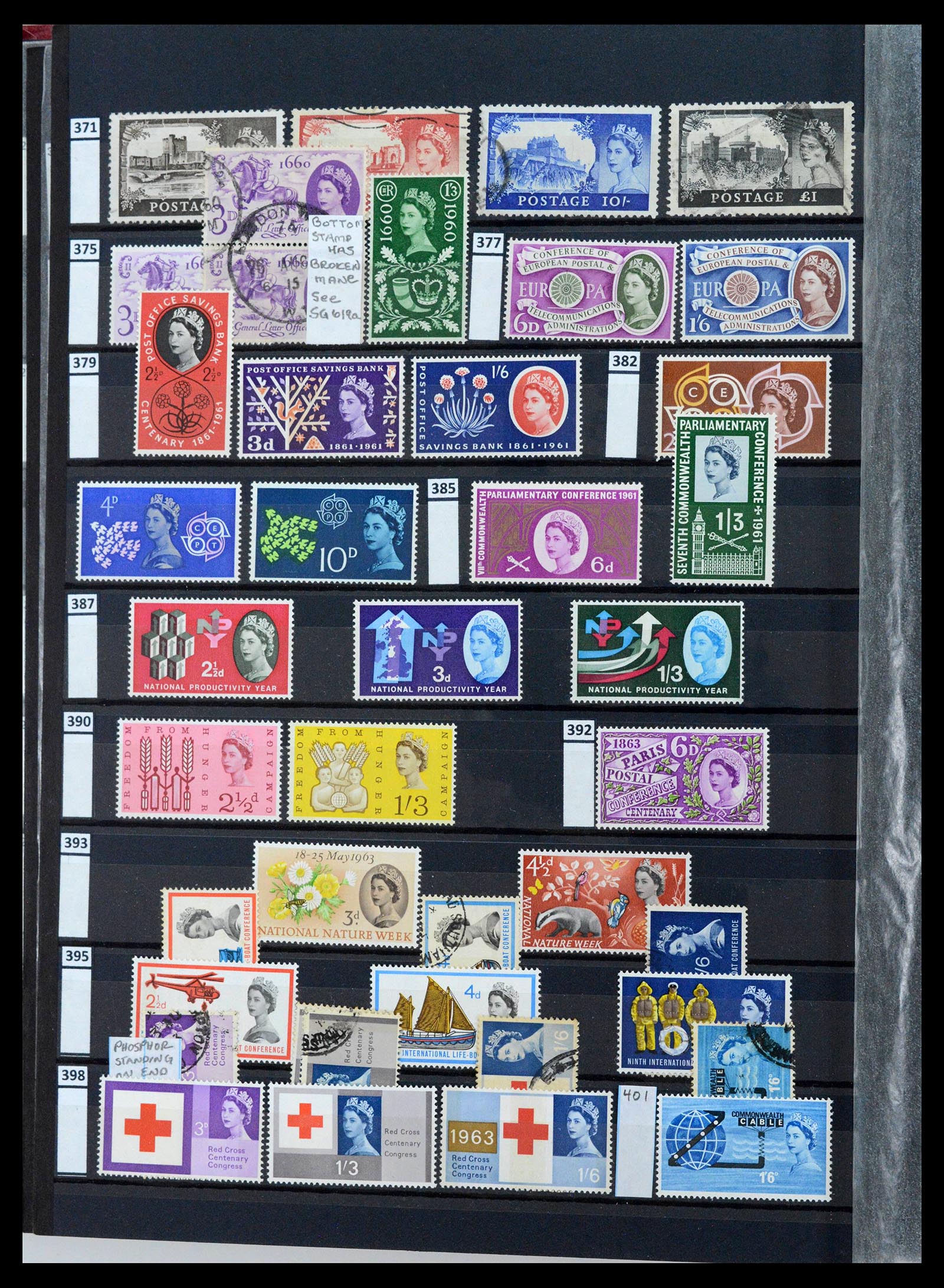 39195 0020 - Postzegelverzameling 39195 Engeland 1840-2023!