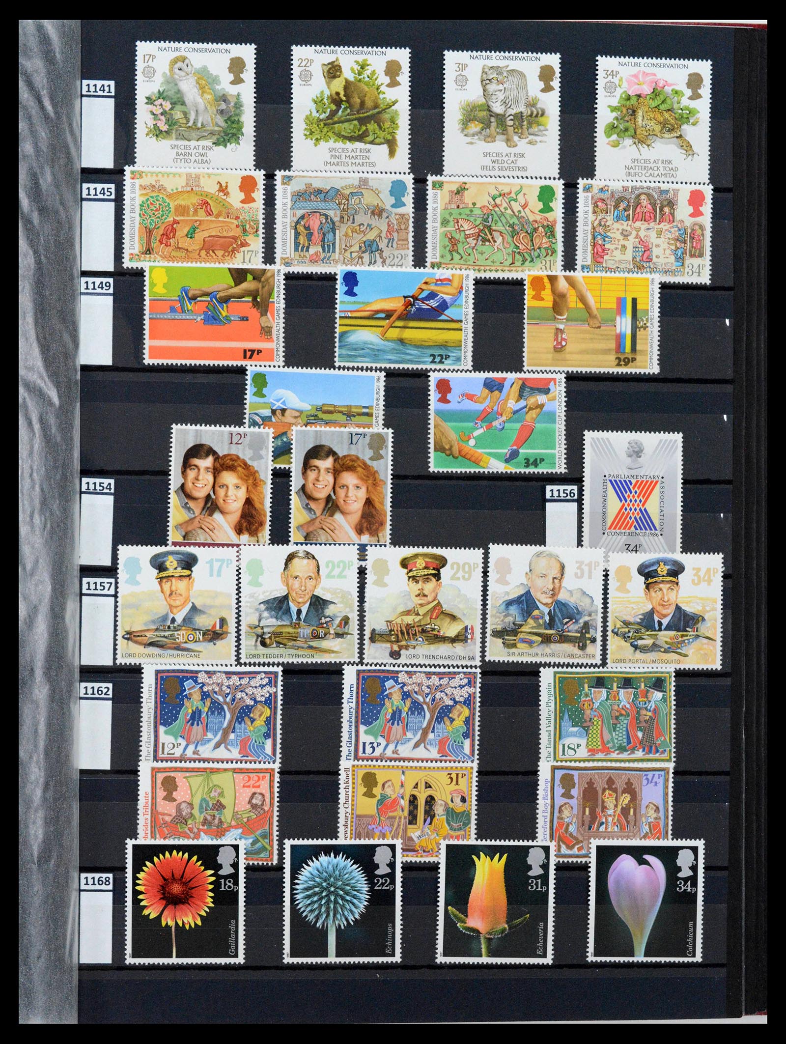 39195 0041 - Postzegelverzameling 39195 Engeland 1840-2023!