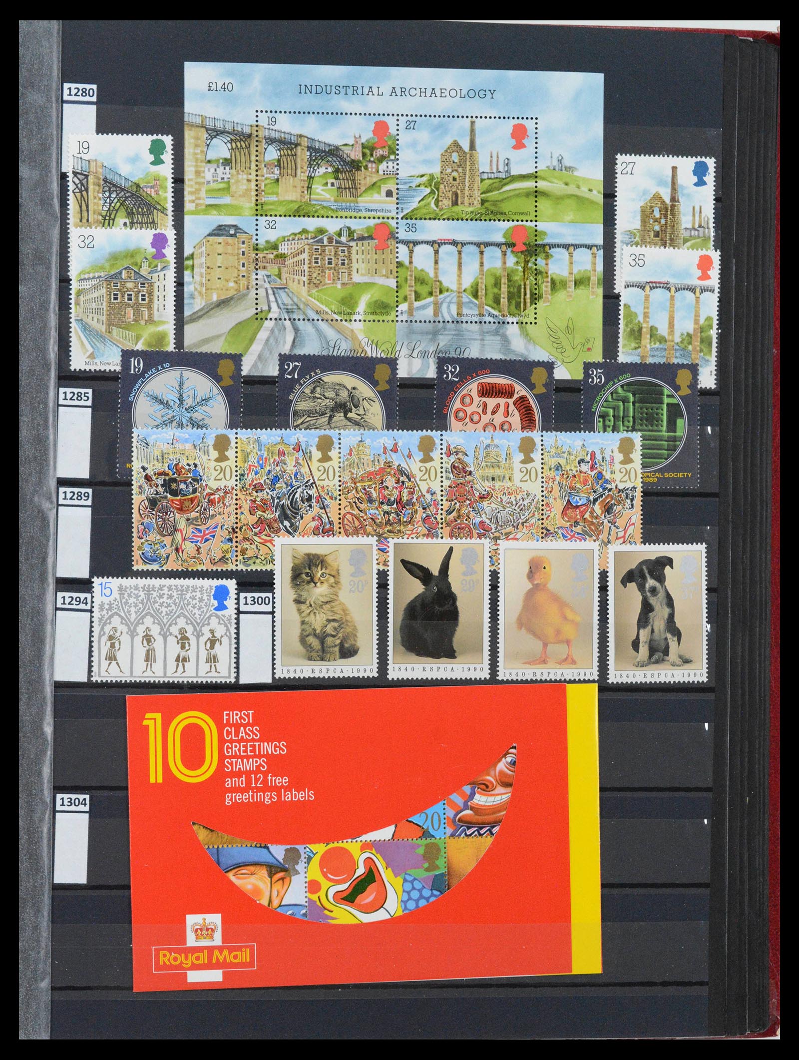 39195 0045 - Postzegelverzameling 39195 Engeland 1840-2023!