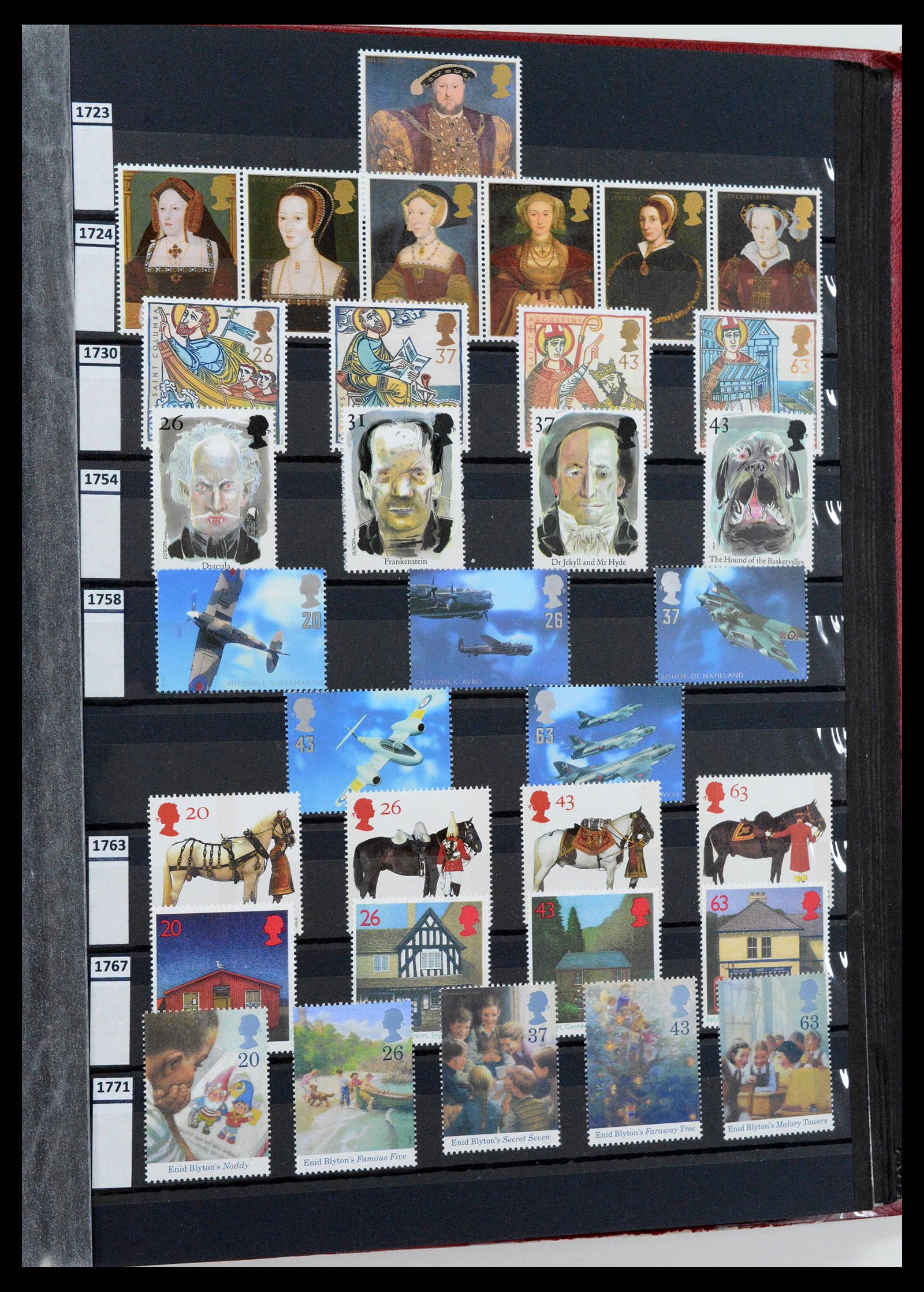 39195 0057 - Postzegelverzameling 39195 Engeland 1840-2023!