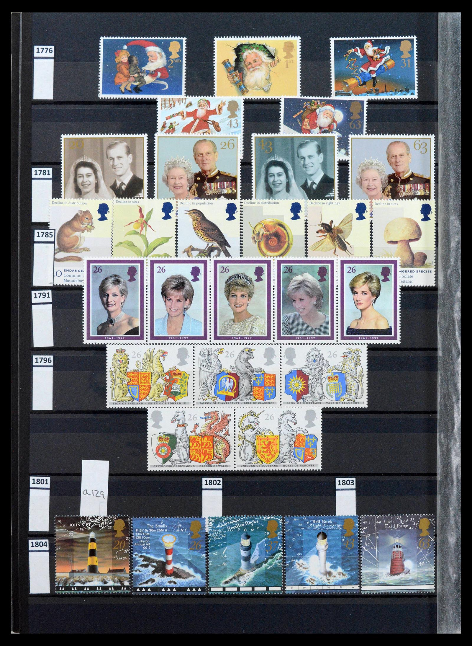 39195 0058 - Postzegelverzameling 39195 Engeland 1840-2023!