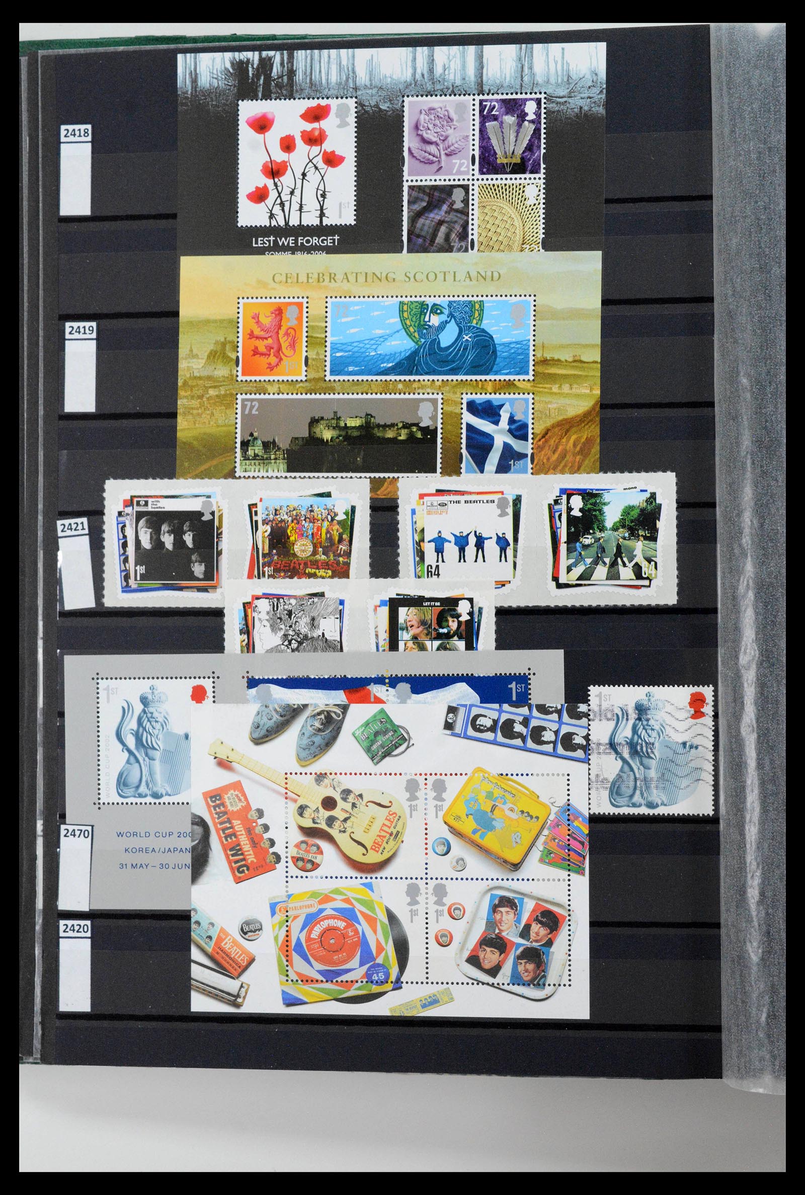 39195 0078 - Postzegelverzameling 39195 Engeland 1840-2023!