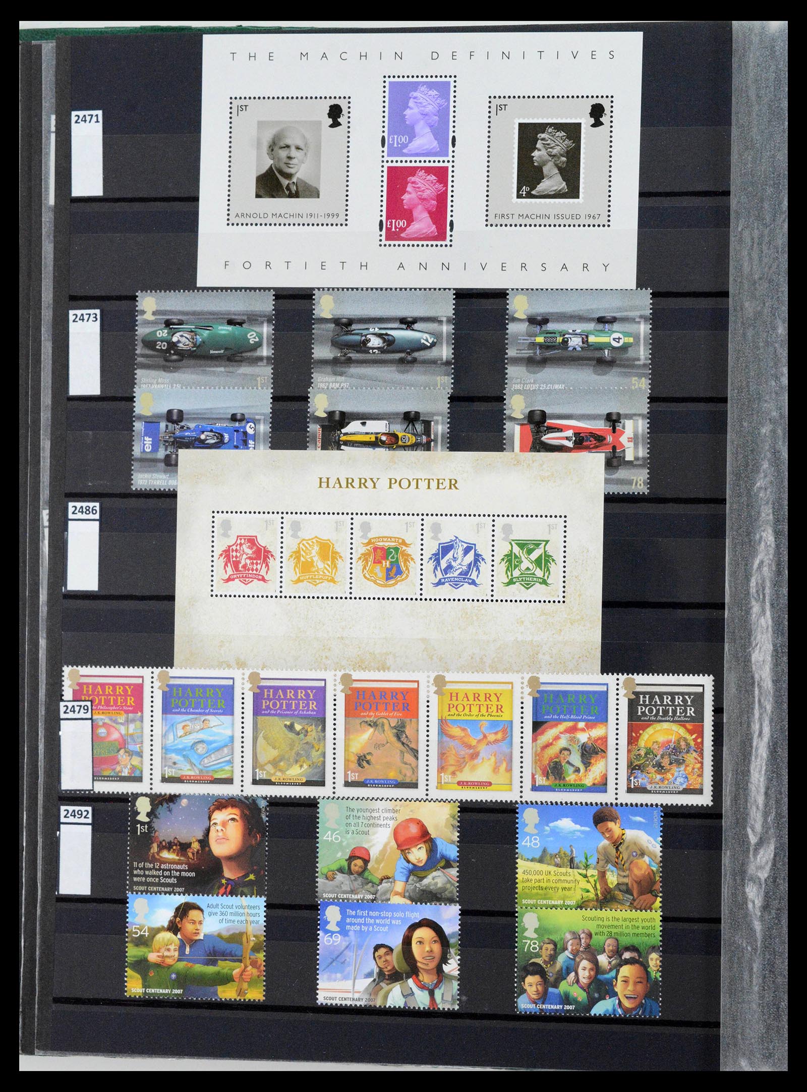 39195 0080 - Postzegelverzameling 39195 Engeland 1840-2023!