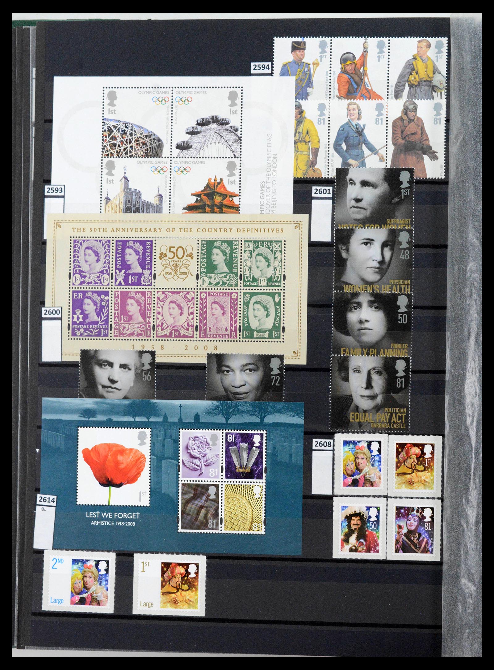 39195 0084 - Postzegelverzameling 39195 Engeland 1840-2023!