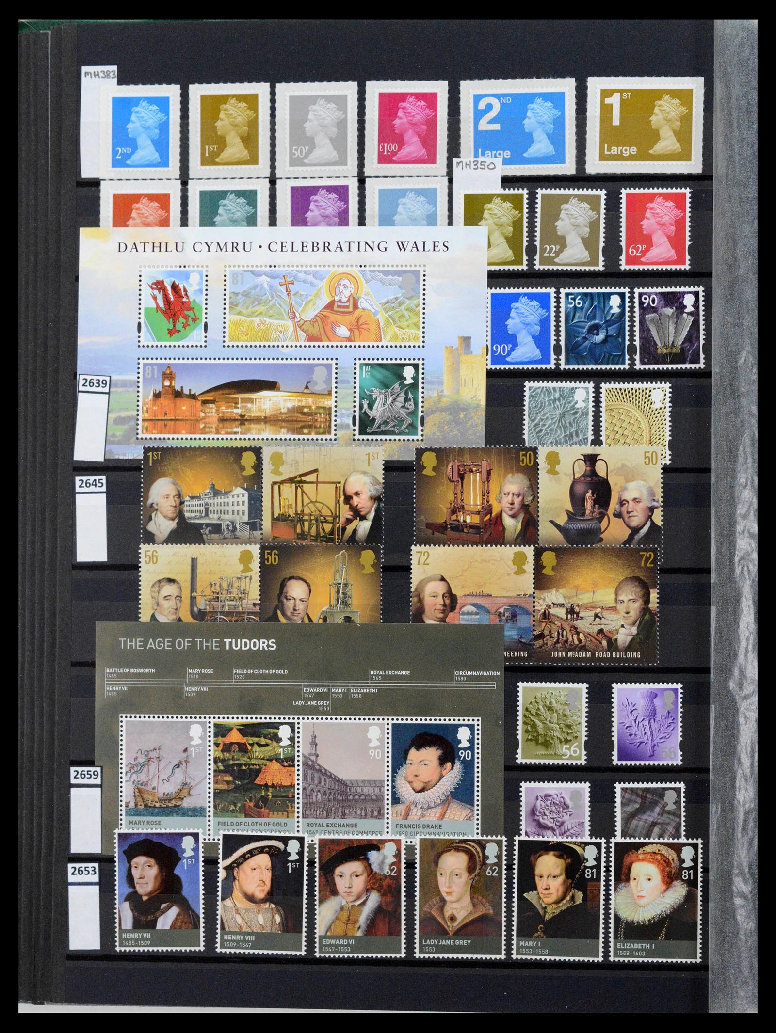 39195 0086 - Postzegelverzameling 39195 Engeland 1840-2023!