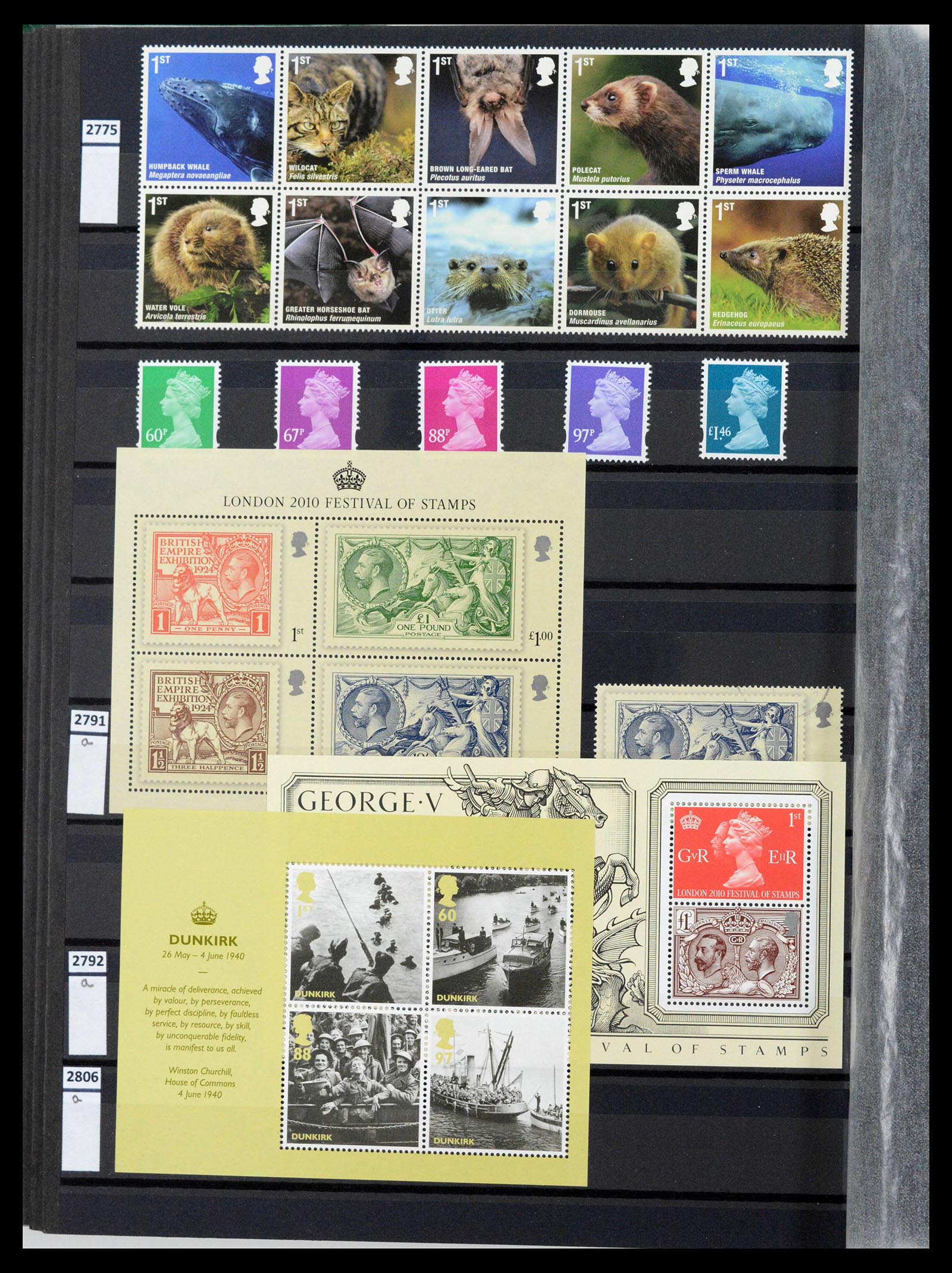 39195 0090 - Postzegelverzameling 39195 Engeland 1840-2023!