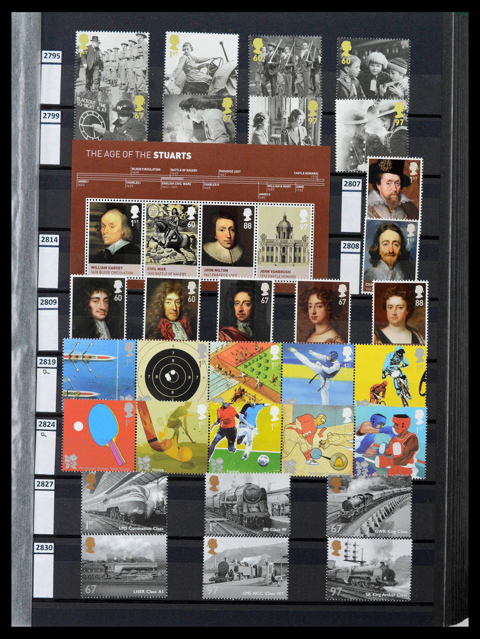 39195 0091 - Postzegelverzameling 39195 Engeland 1840-2023!