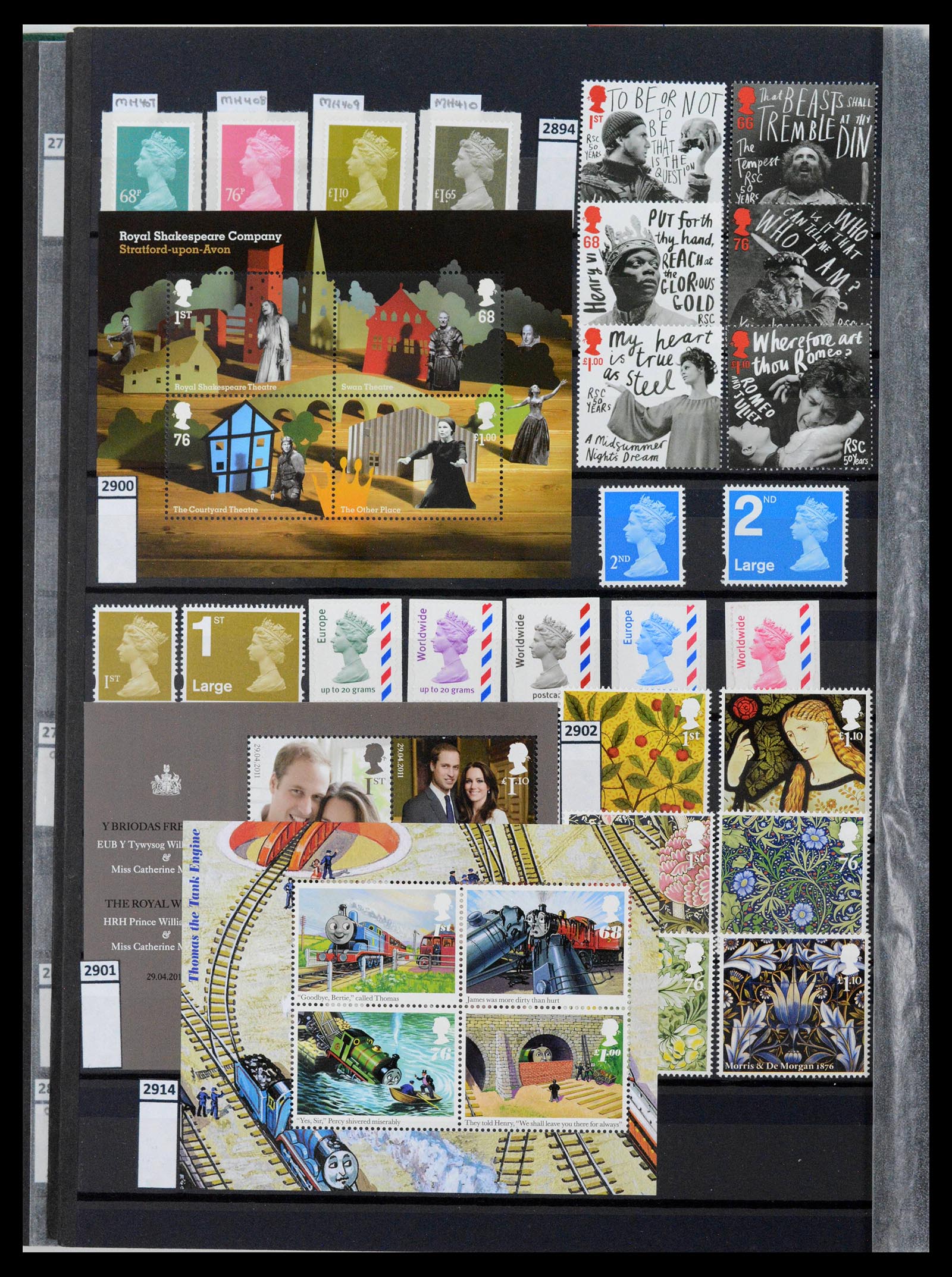 39195 0094 - Postzegelverzameling 39195 Engeland 1840-2023!