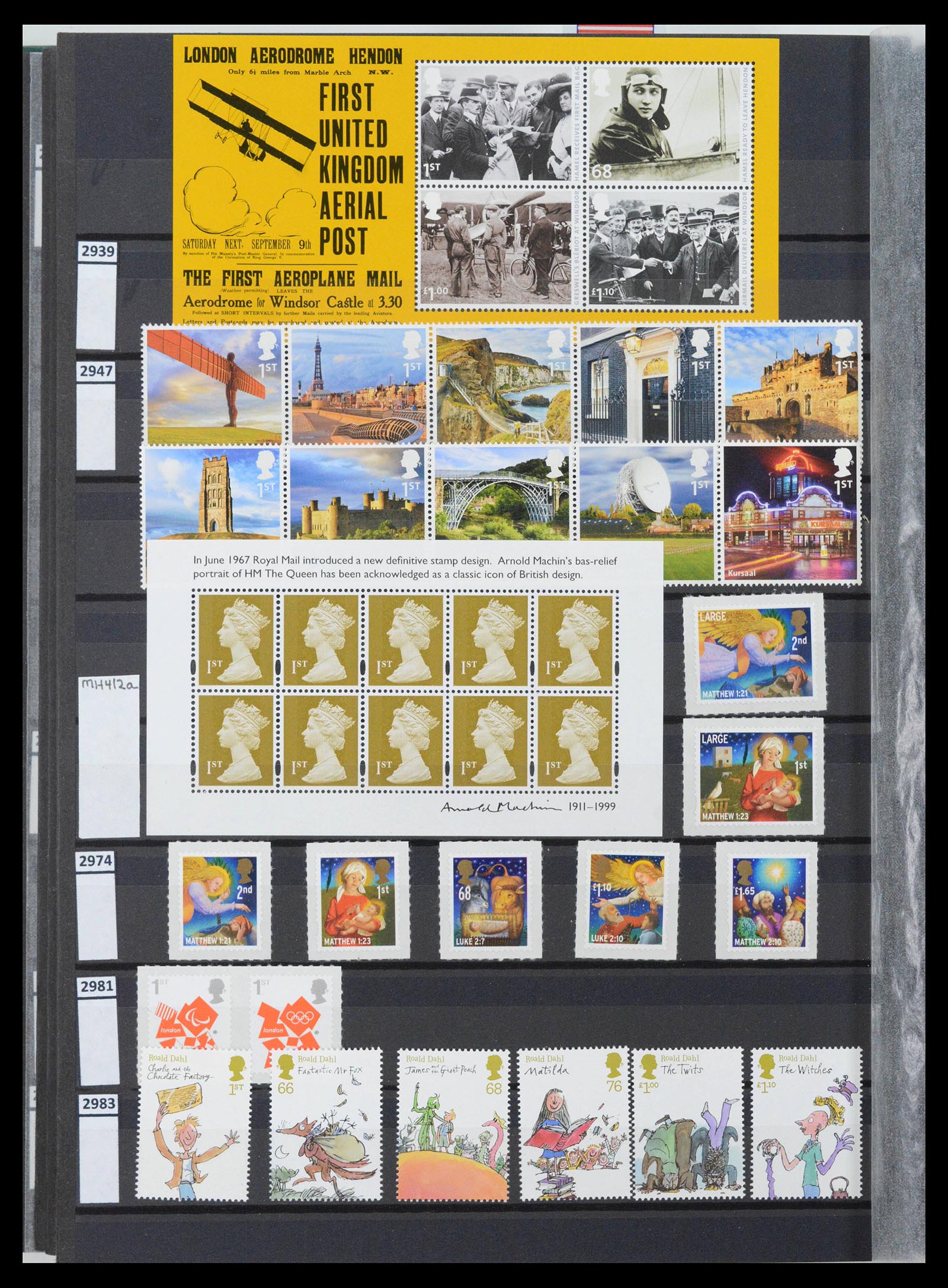 39195 0096 - Postzegelverzameling 39195 Engeland 1840-2023!