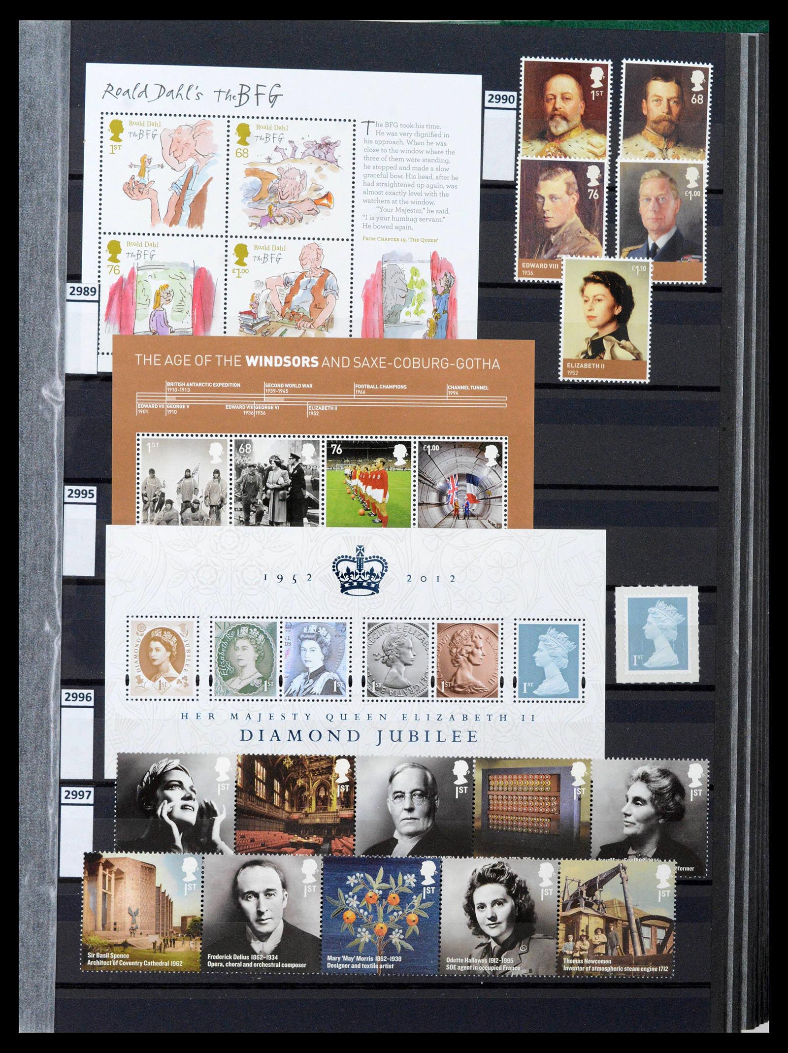 39195 0097 - Postzegelverzameling 39195 Engeland 1840-2023!