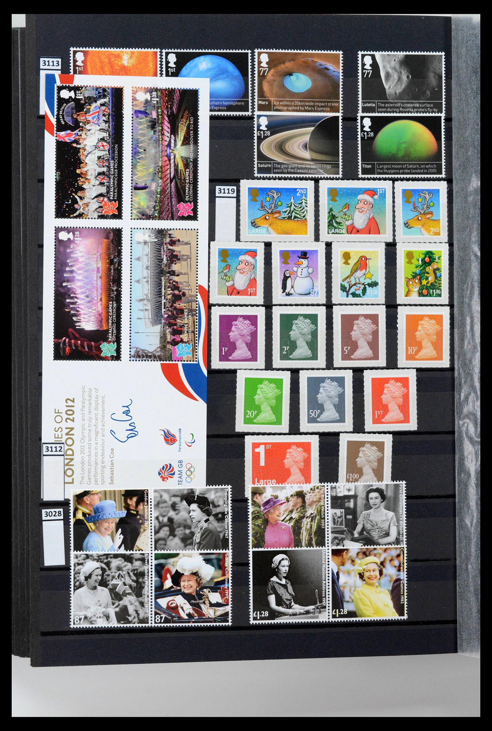 39195 0100 - Postzegelverzameling 39195 Engeland 1840-2023!