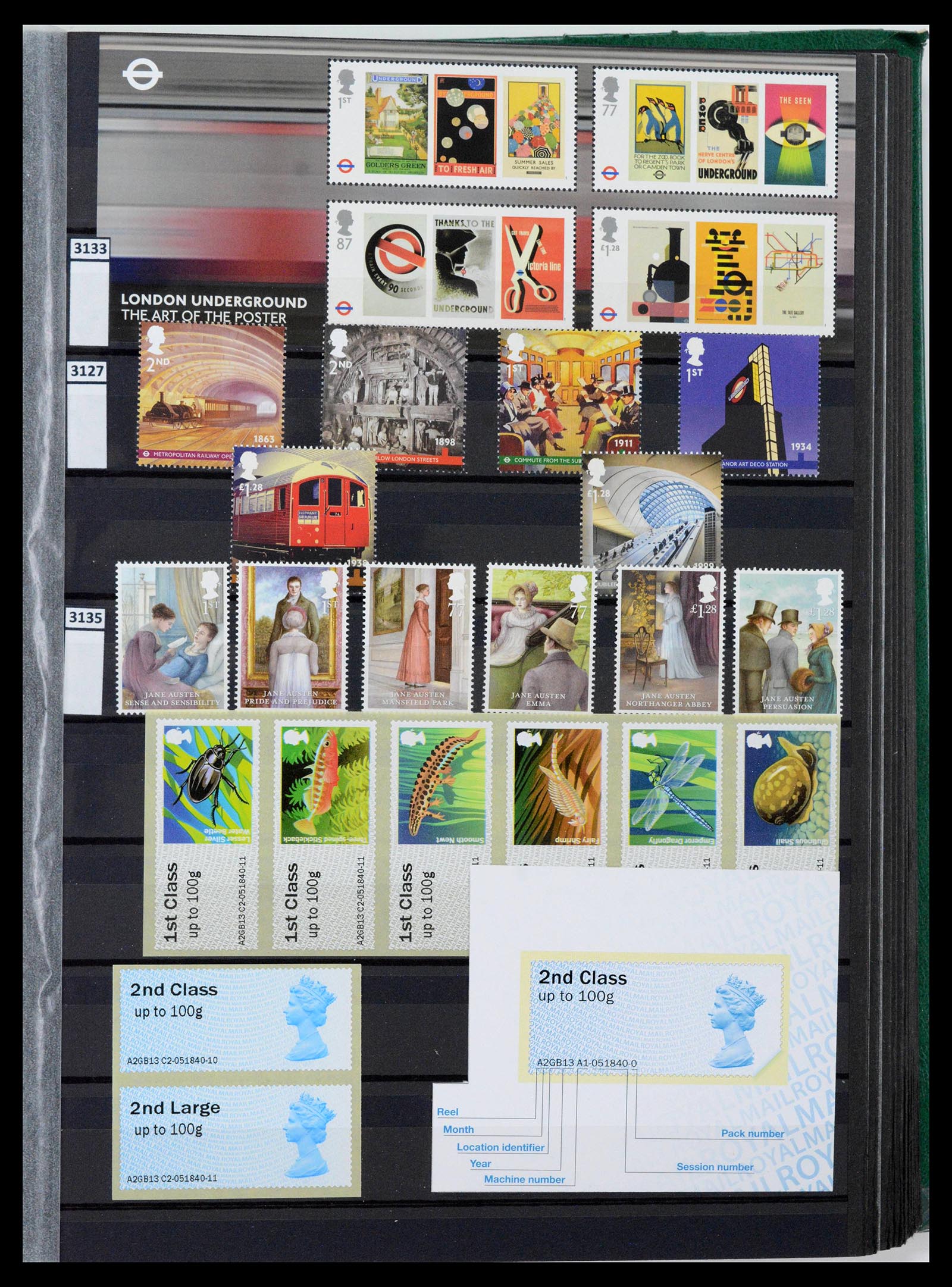 39195 0101 - Postzegelverzameling 39195 Engeland 1840-2023!