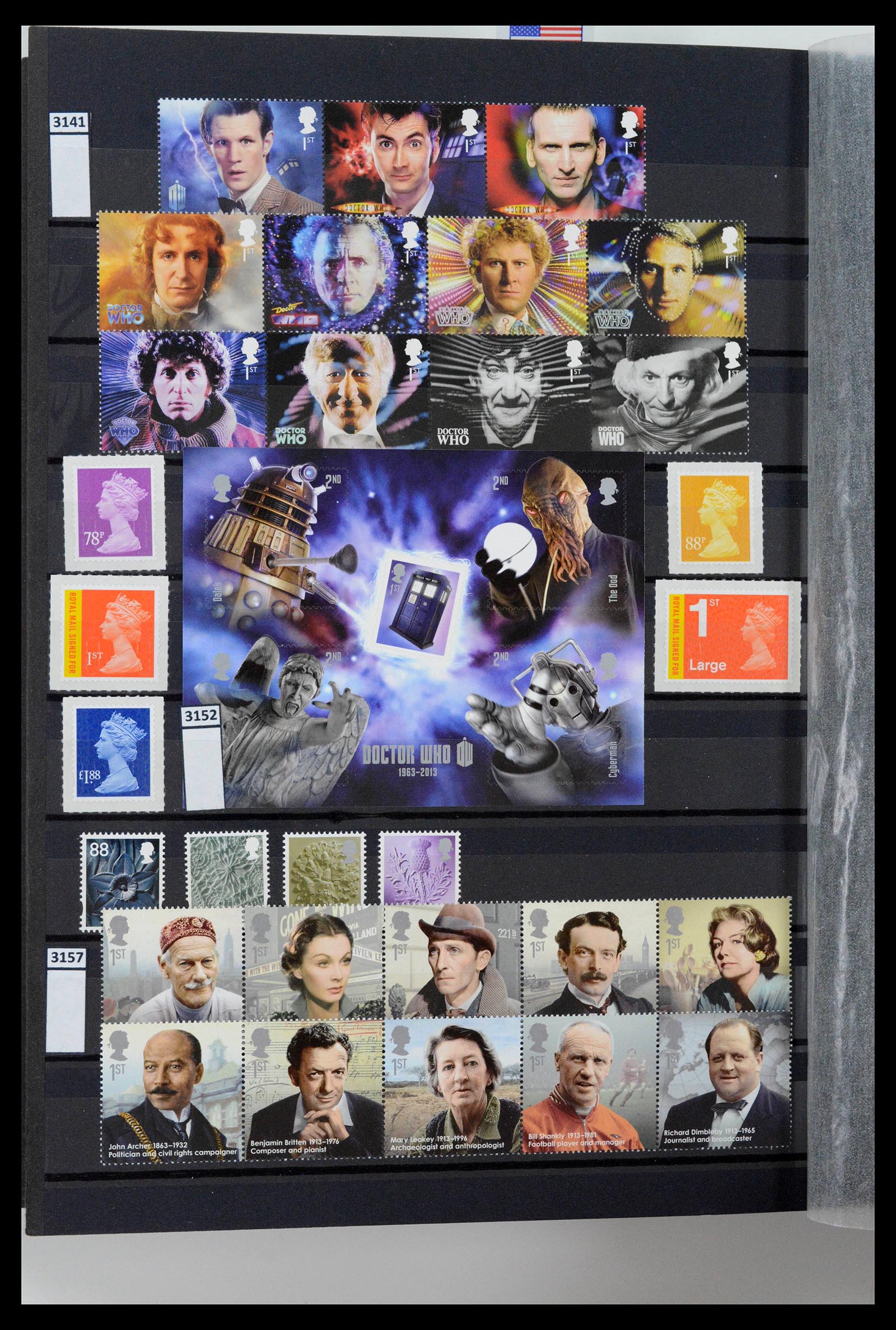39195 0102 - Postzegelverzameling 39195 Engeland 1840-2023!