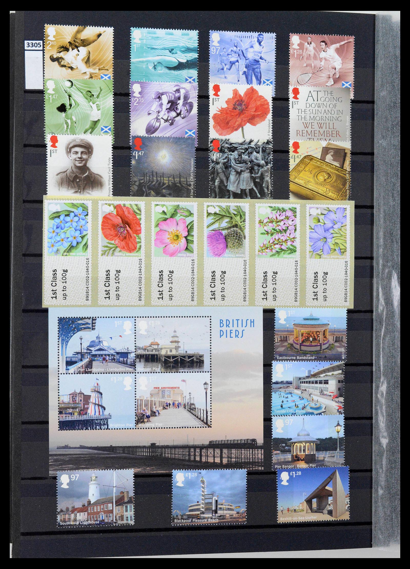 39195 0108 - Postzegelverzameling 39195 Engeland 1840-2023!
