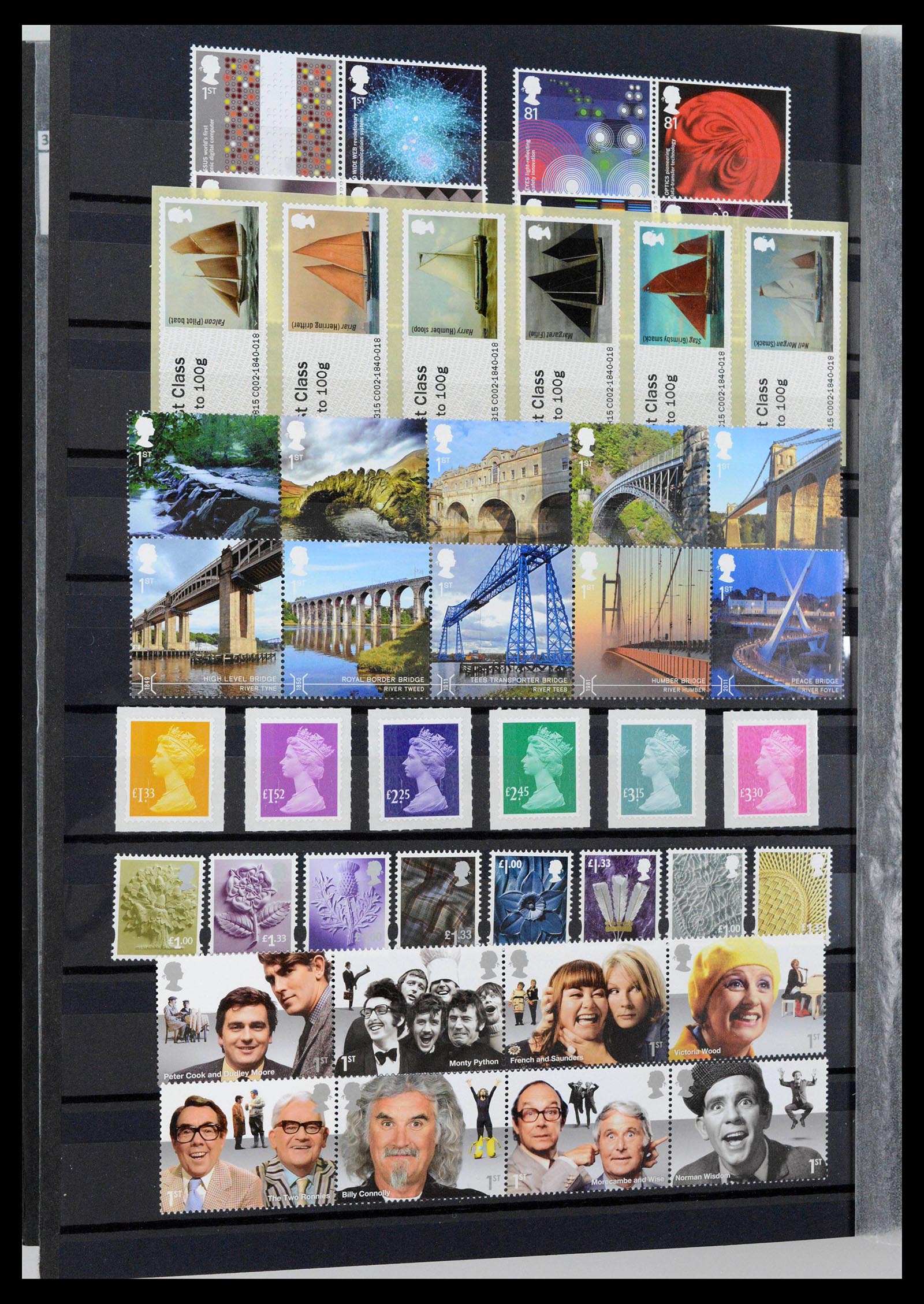 39195 0110 - Postzegelverzameling 39195 Engeland 1840-2023!