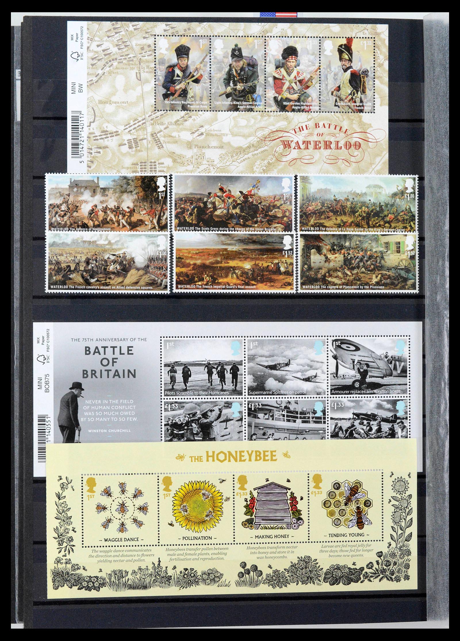 39195 0112 - Postzegelverzameling 39195 Engeland 1840-2023!