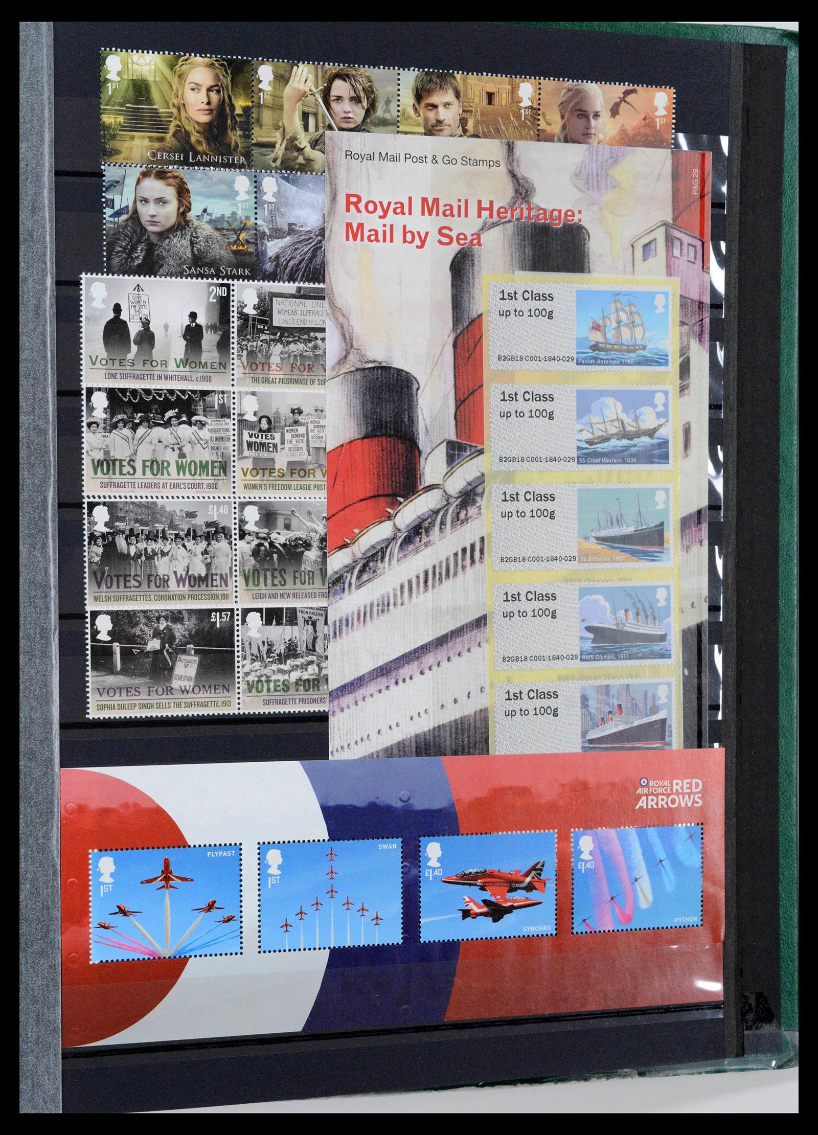 39195 0127 - Postzegelverzameling 39195 Engeland 1840-2023!