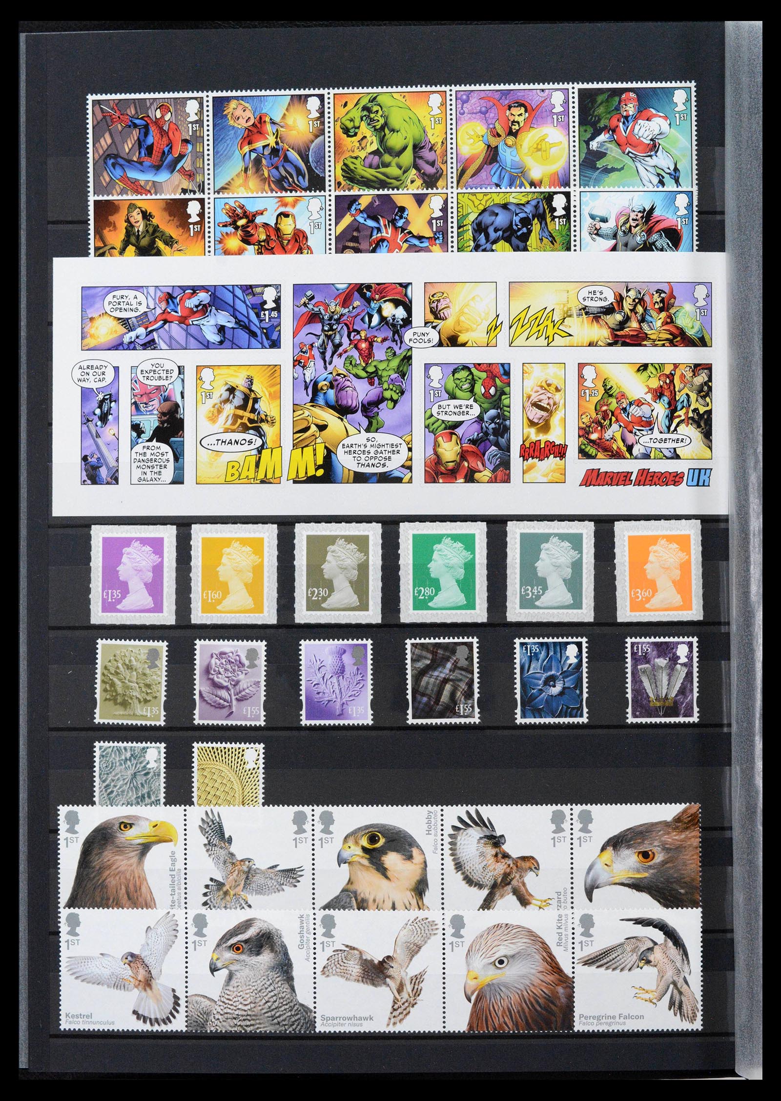 39195 0134 - Postzegelverzameling 39195 Engeland 1840-2023!