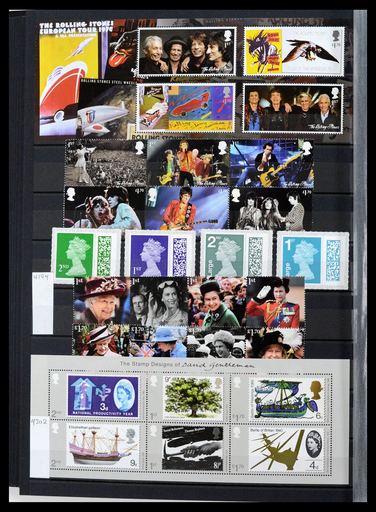 39195 0150 - Postzegelverzameling 39195 Engeland 1840-2023!