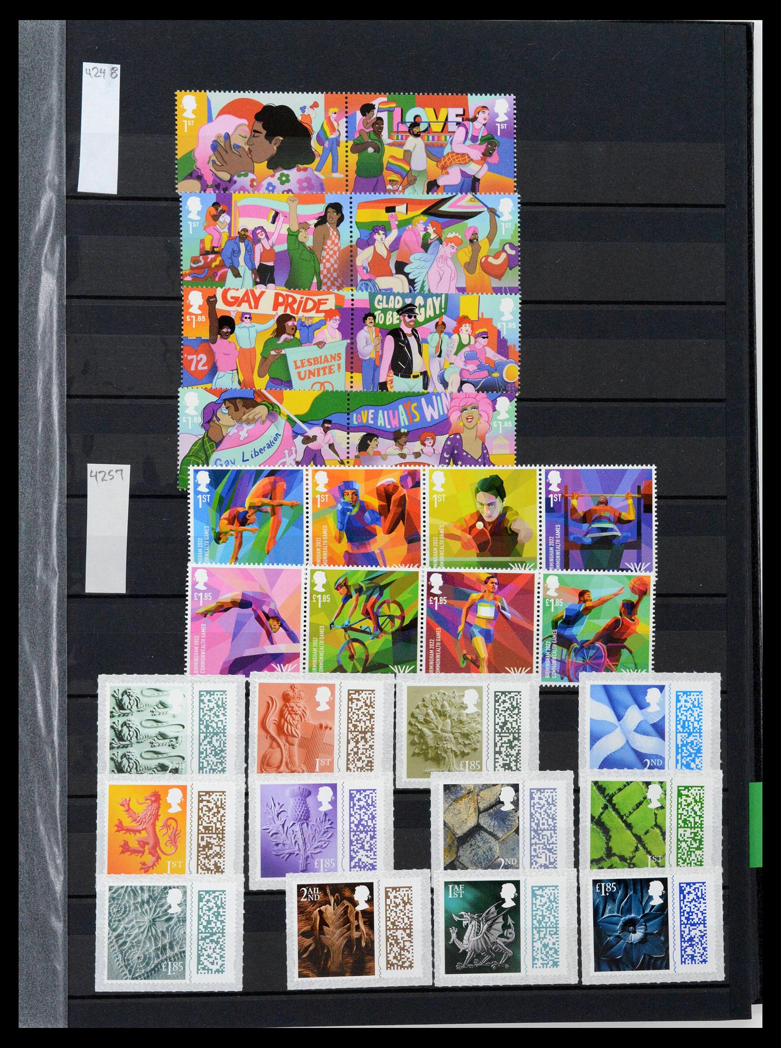 39195 0153 - Postzegelverzameling 39195 Engeland 1840-2023!
