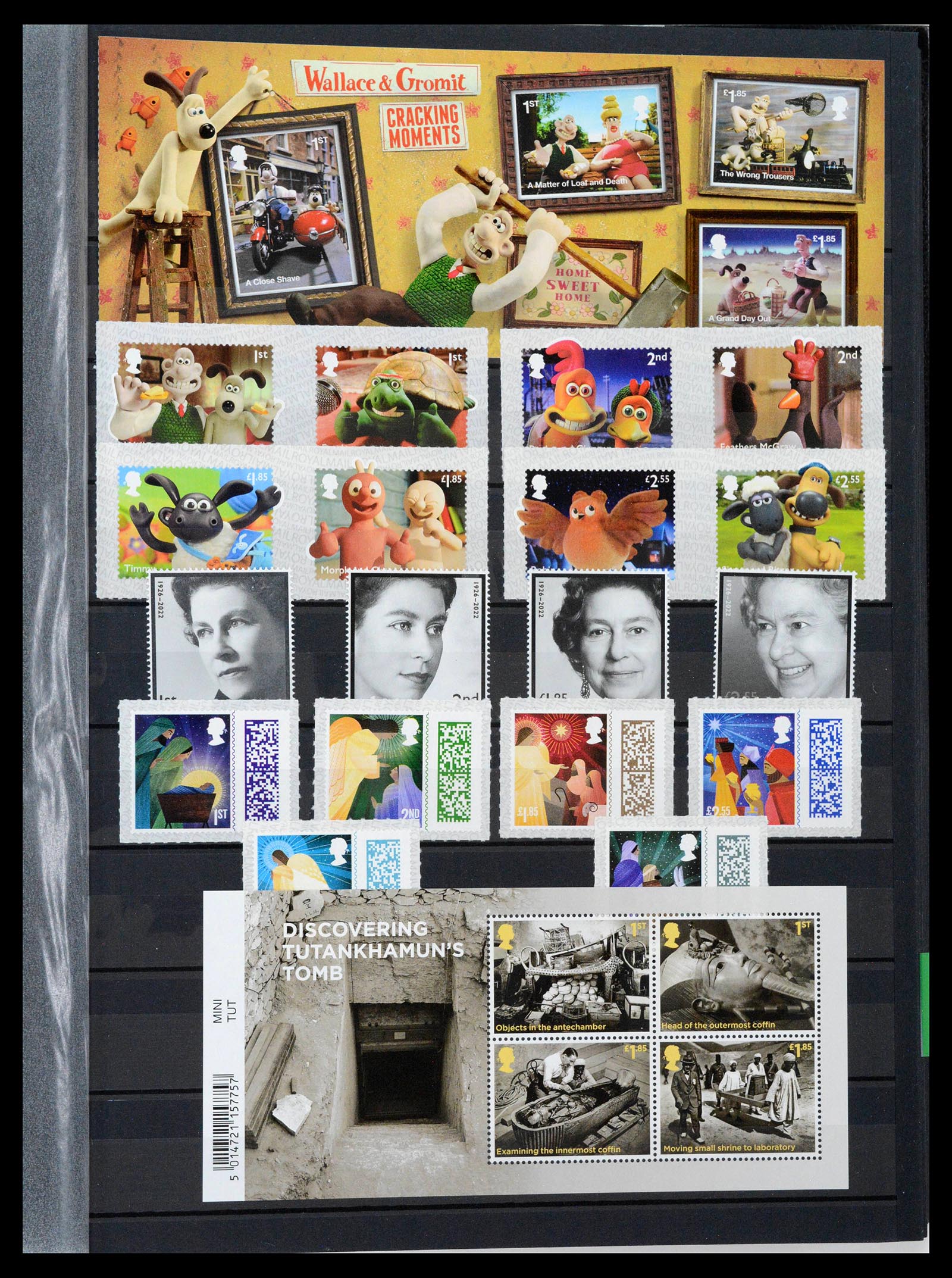 39195 0155 - Postzegelverzameling 39195 Engeland 1840-2023!