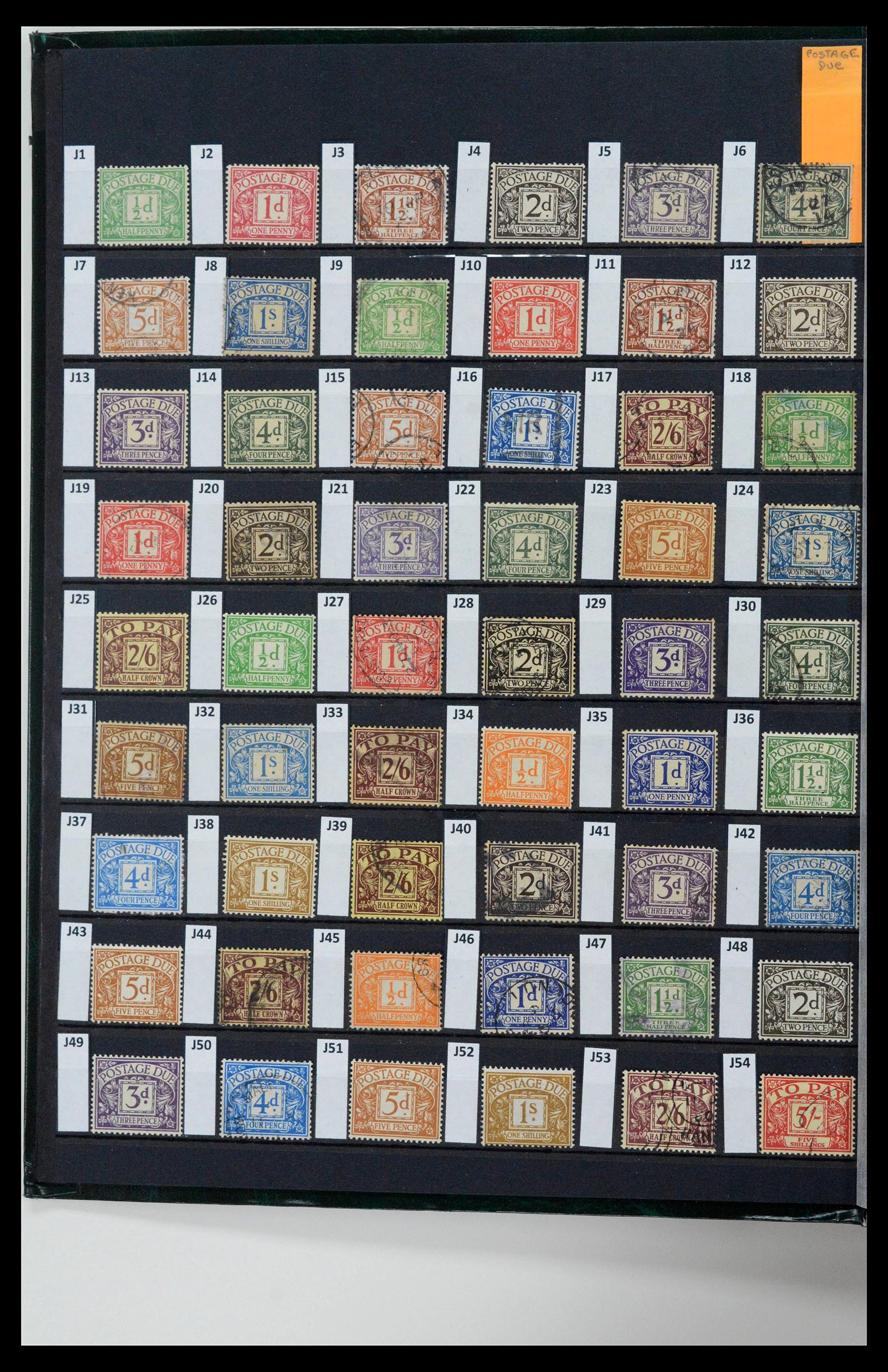 39195 0159 - Postzegelverzameling 39195 Engeland 1840-2023!