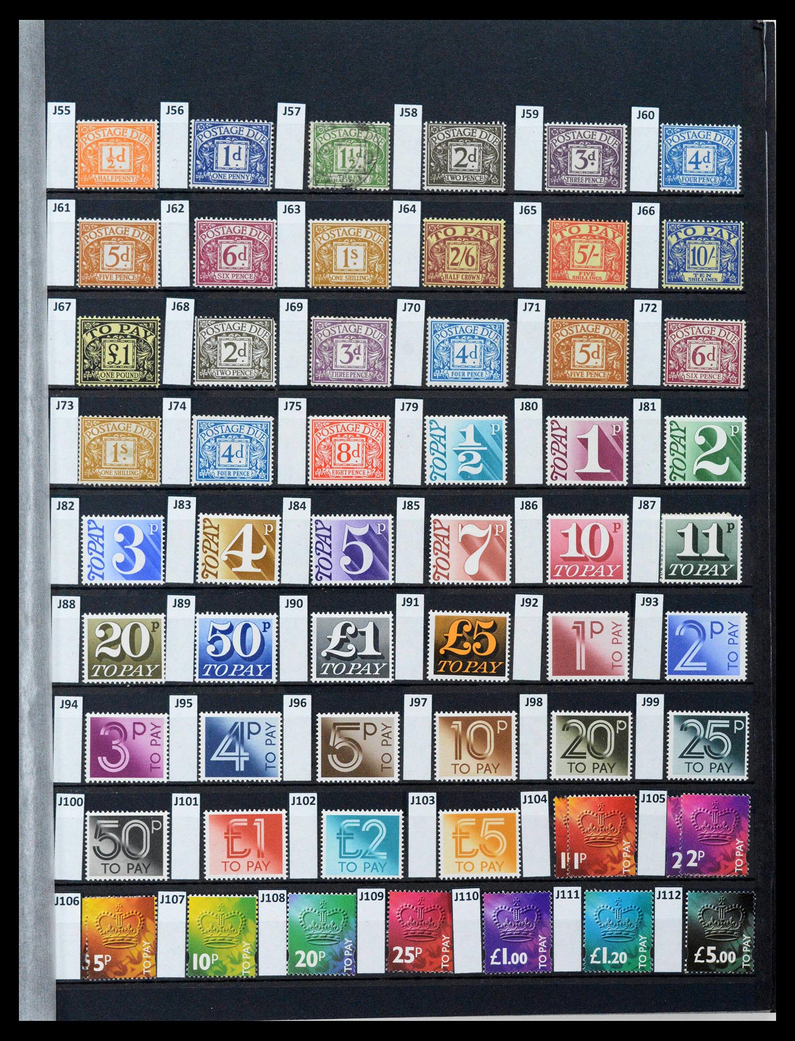 39195 0160 - Postzegelverzameling 39195 Engeland 1840-2023!