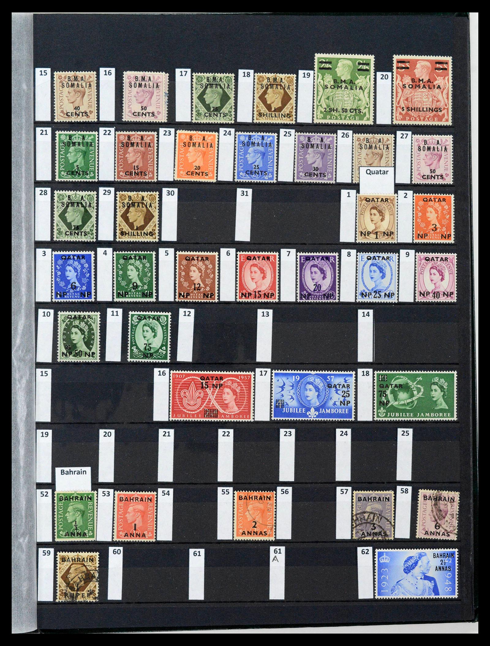 39195 0176 - Postzegelverzameling 39195 Engeland 1840-2023!