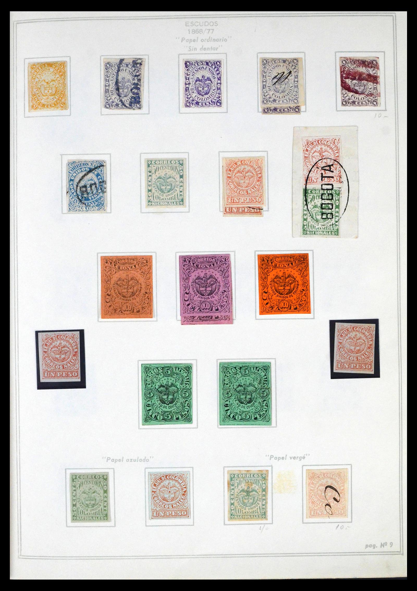 39220 0008 - Stamp collection 39220 Colombia 1868-1992.